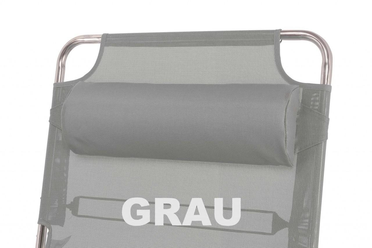 Fiam Gartenliege Bequeme Nackenrolle für alle Amigo BIG und XXL Liegen in Grau