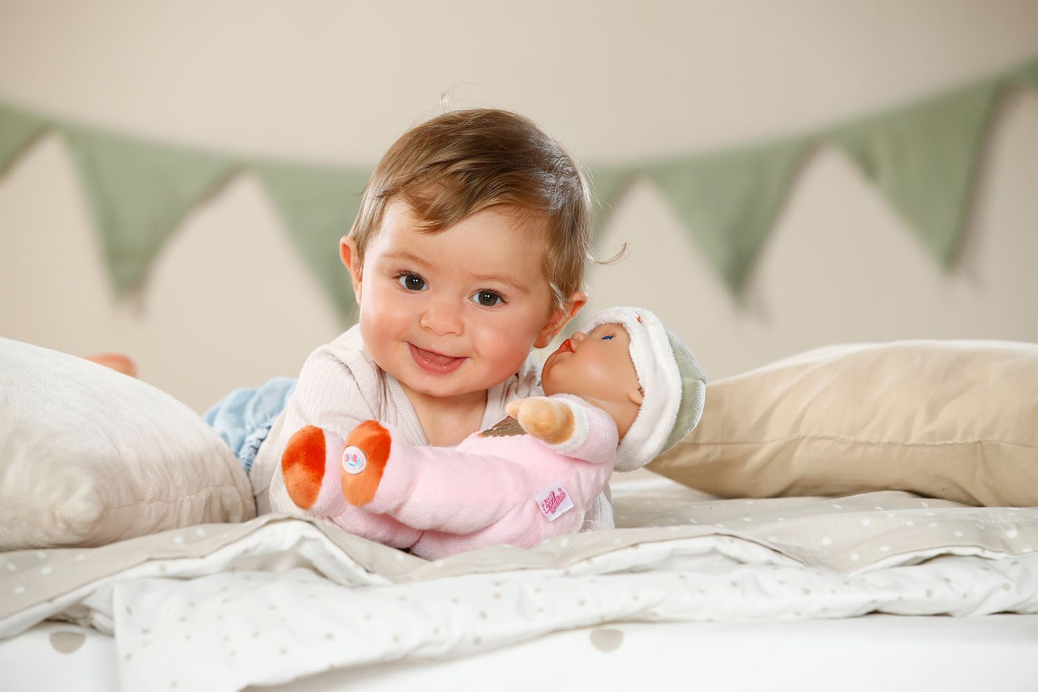 Baby Born Babypuppe Sleepy for babies, rosa, 30 cm, mit Rassel im Inneren günstig online kaufen