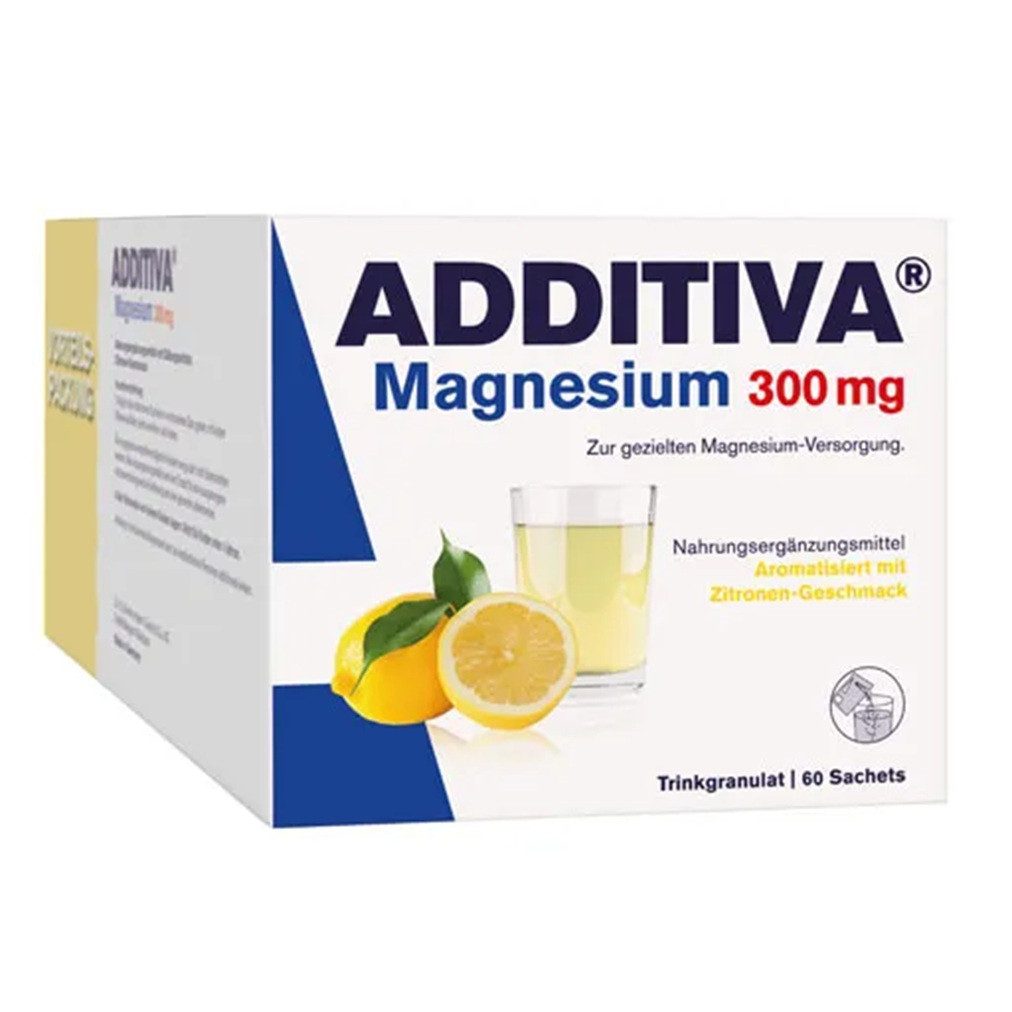 Dr.B.Scheffler Nachf. GmbH & Co. KG ADDITIVA Magnesium N Sachets 300 mg Trinkgranulat, 60 St., 222 g, Zur gezielten Magnesium-Versorgung
