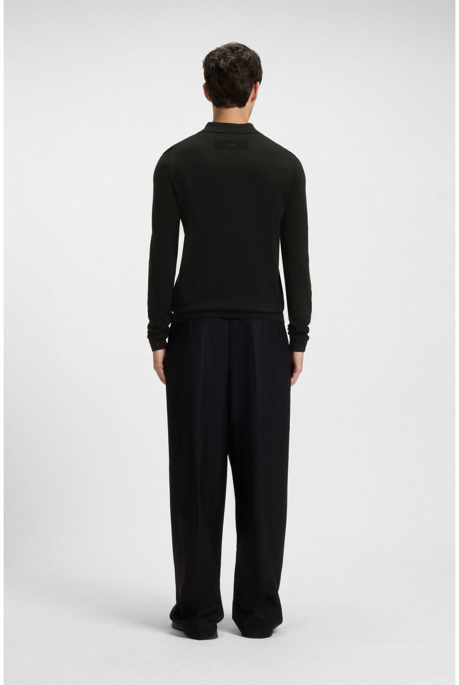 HUGO Poloshirt Poloshirt langarm für Damen (1-tlg., keine Angabe)