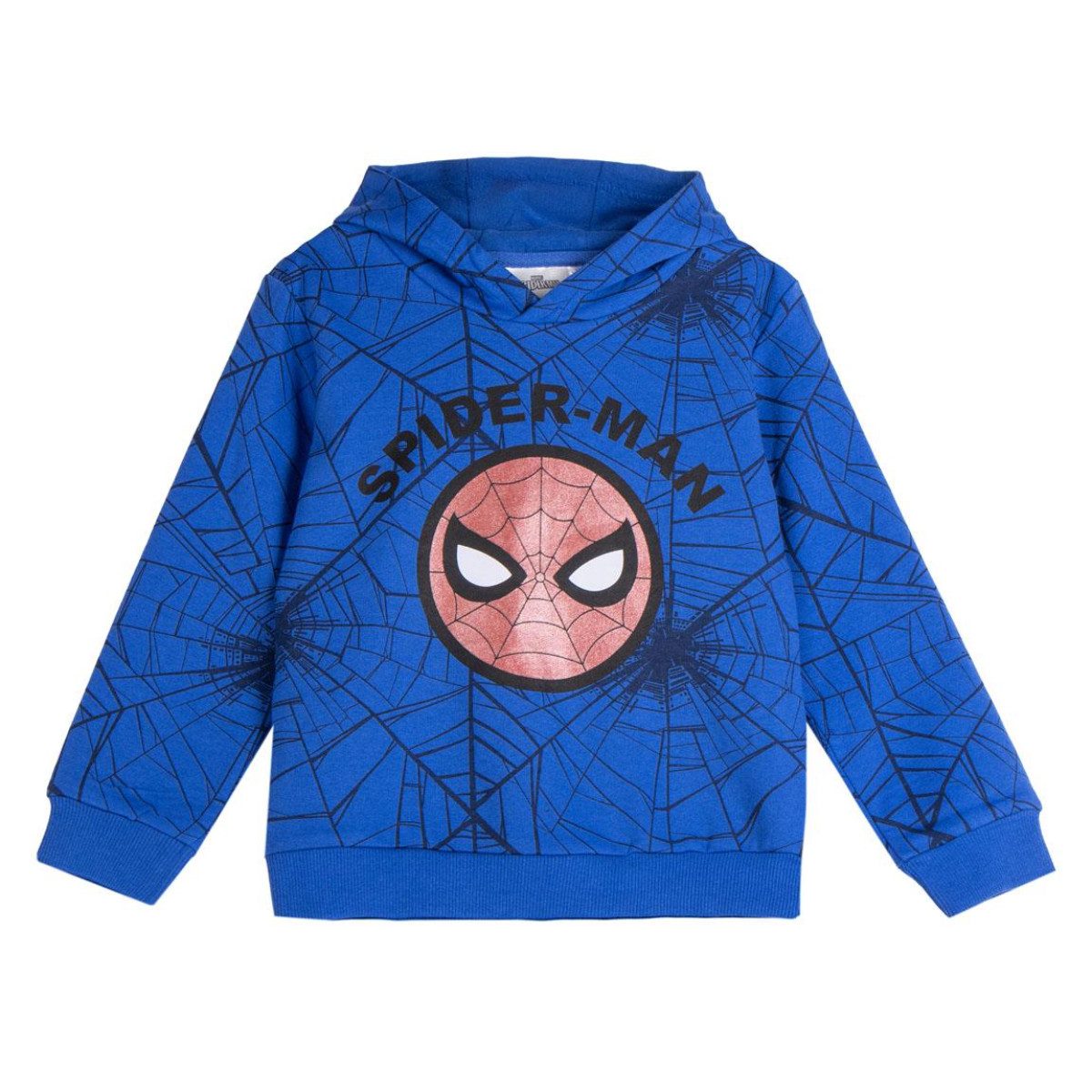 Cerda Kapuzenpullover Spiderman Kapuzenpullover Hoodie bequem für Schule & Alltag