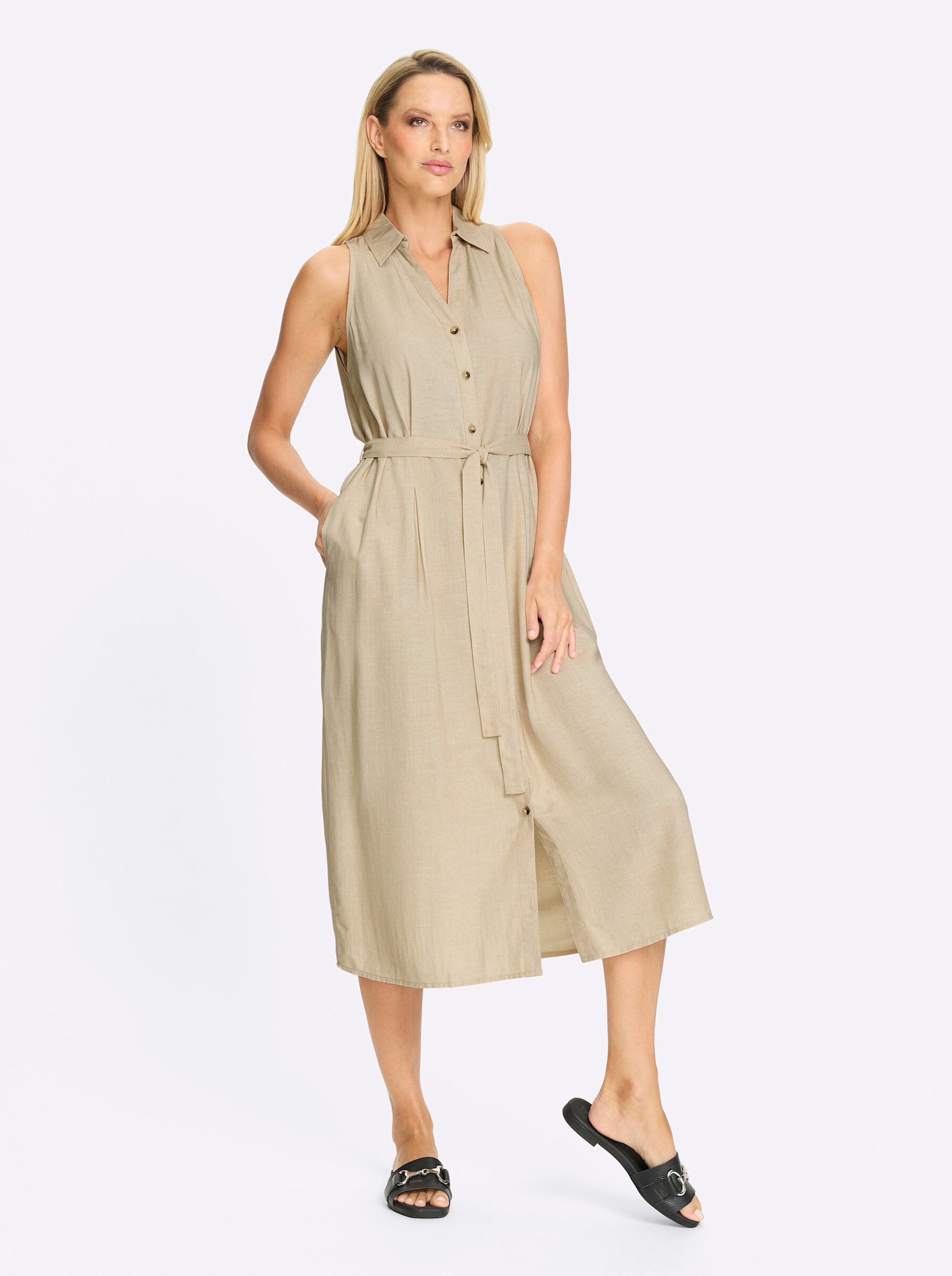 heine Etuikleid Kleid Ärmellos günstig online kaufen