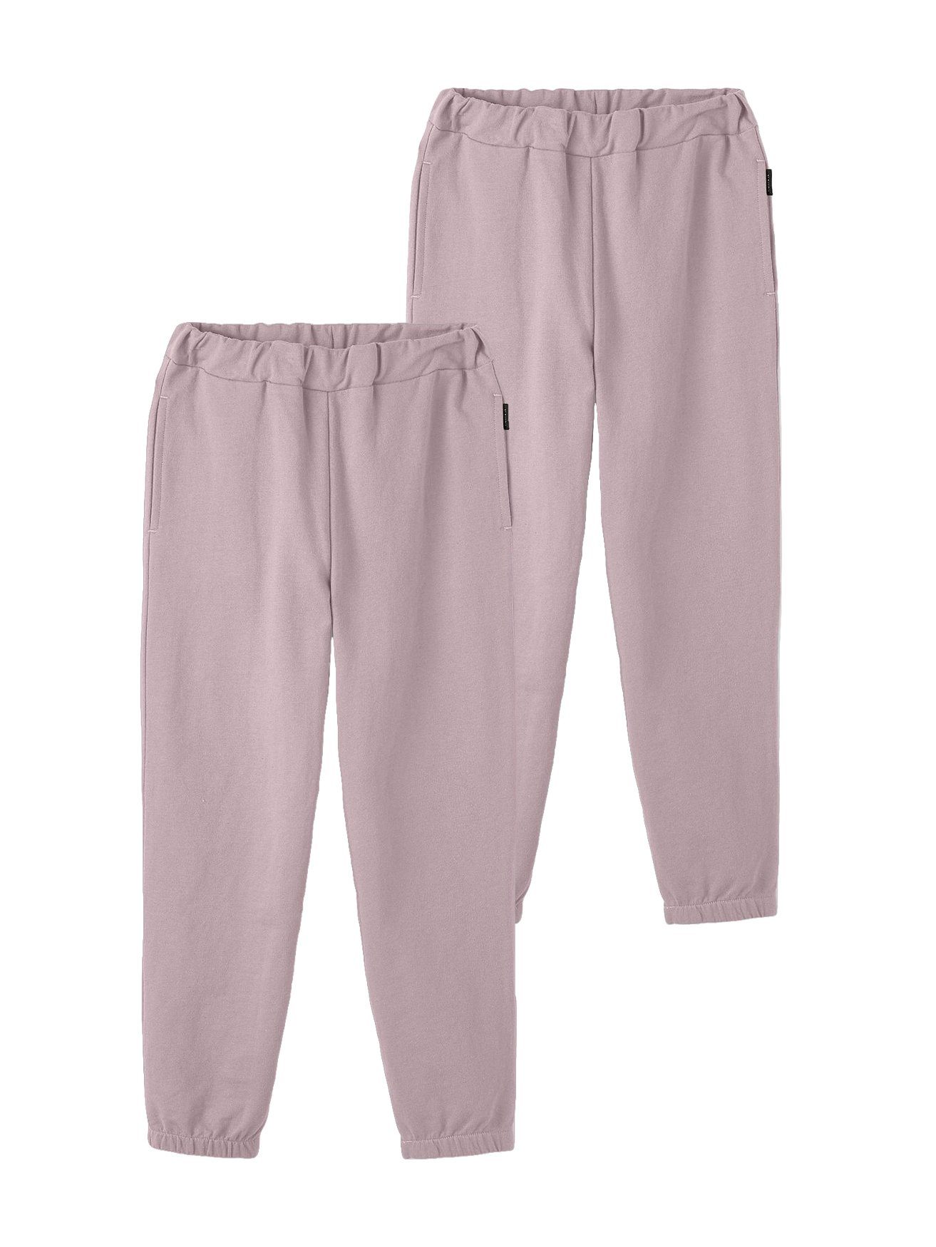 Name It Sweatpants Basic Pants Jogginghose 2er-Set in (2-tlg) Mädchen 5506 NKFSWEAT Sweat Rosa-2