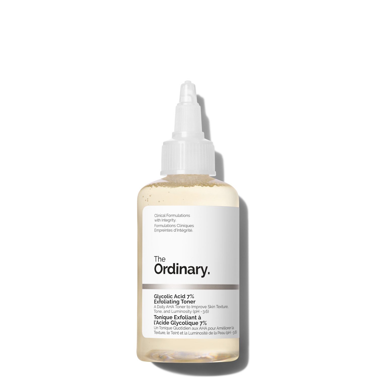 The Ordinary Toner The Ordinary Glycolic Acid 7% Exfoliating Toner – Peeling-Toner 100ml, 1-tlg., 7 % Glykolsäure pH ca. 3,6 Vegan Alkoholfrei Ölfrei