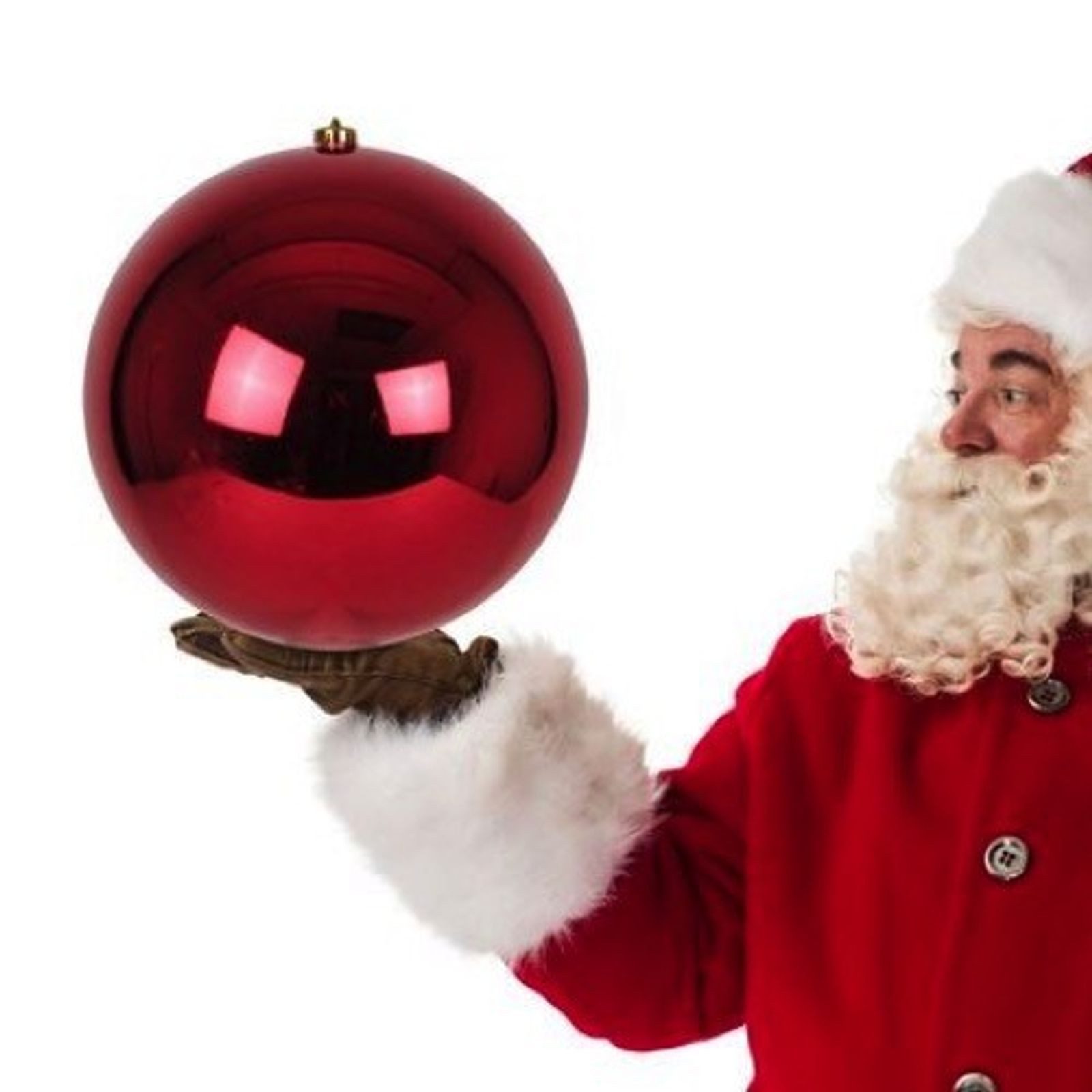 BURI Weihnachtsbaumkugel XXL Weihnachtsbaumkugel 30cm Christbaumkugel Dekok günstig online kaufen