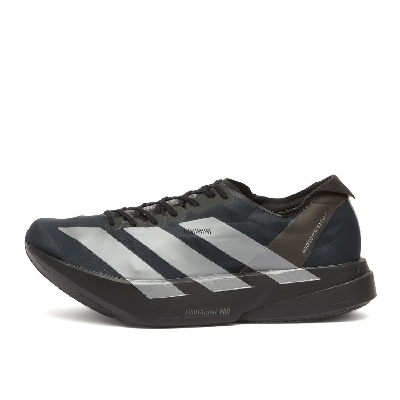 adidas Performance adidas Adizero Adios Pro 4 Herren Core Black Iron Metallic Carbon Laufschuh