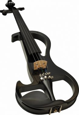 Steinbach E-Violine E-Geige II in schwarz 4/4 Set im Koffer