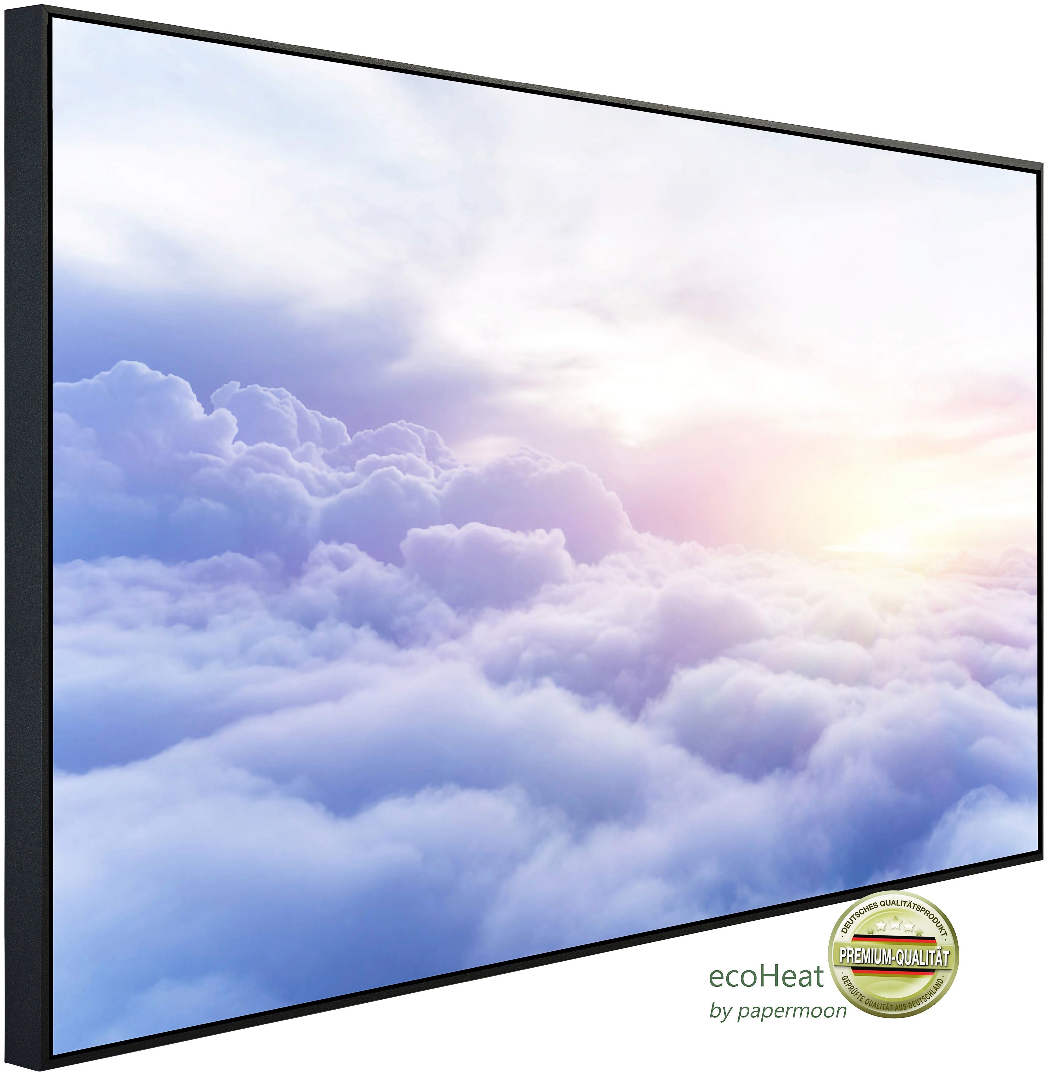 Papermoon Infrarotheizung Wolken, sehr angenehme Strahlungswärme