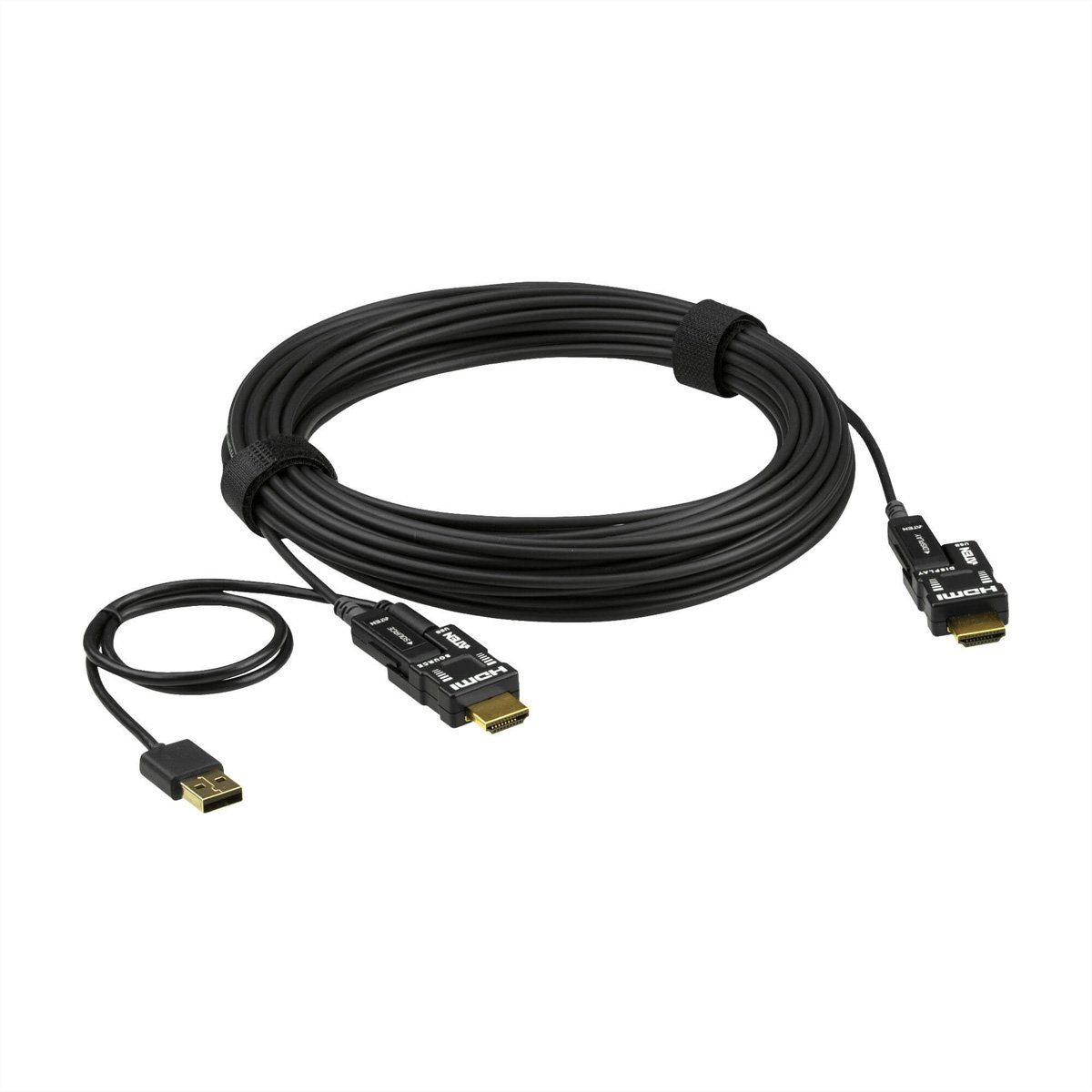 Aten VE7833A True 4K HDMI Aktives Optisches Kabel 30m Audio- &  Video-Adapter, 3000.0 cm