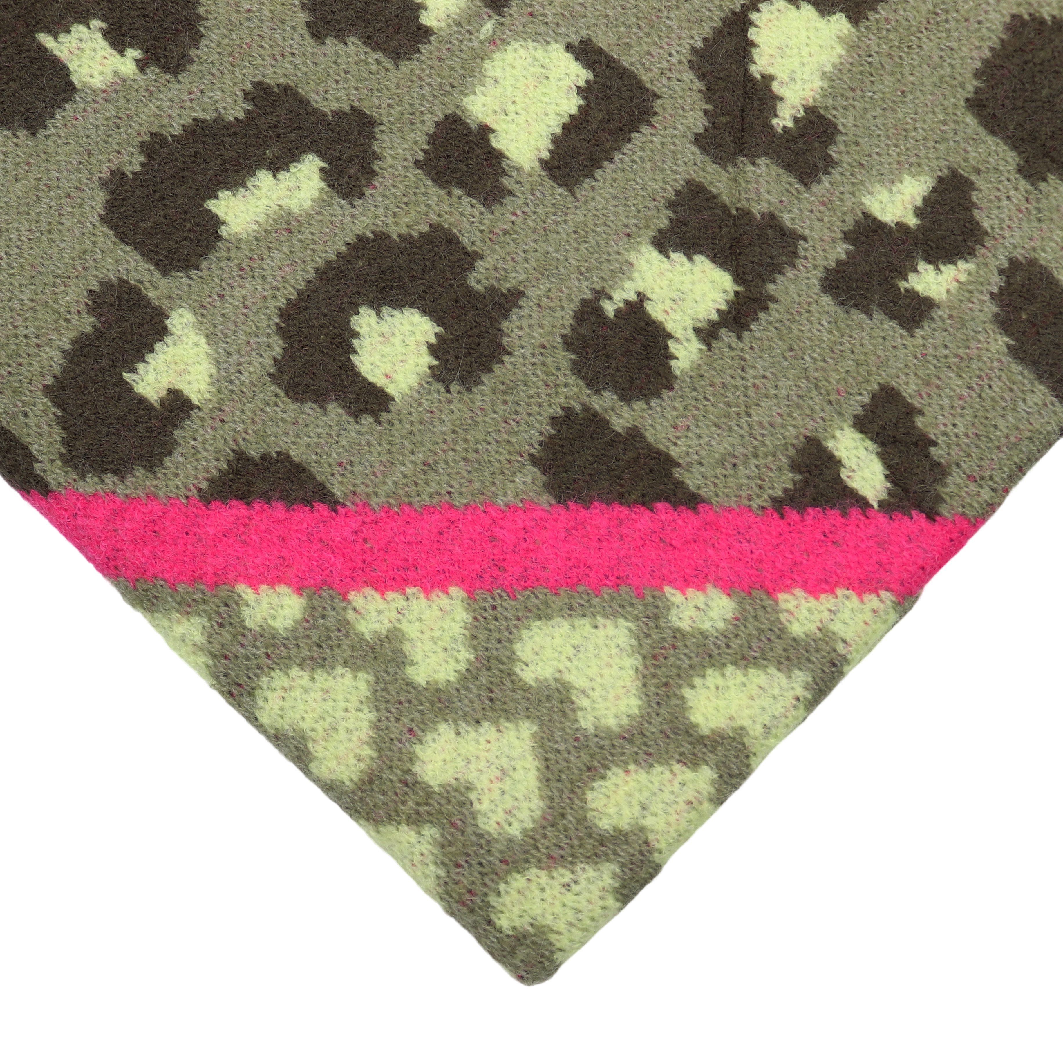 MIRROSI Dreieckstuch Damen warmer Dreiecksschal ca.180x80 cm, (Leo Muster, günstig online kaufen