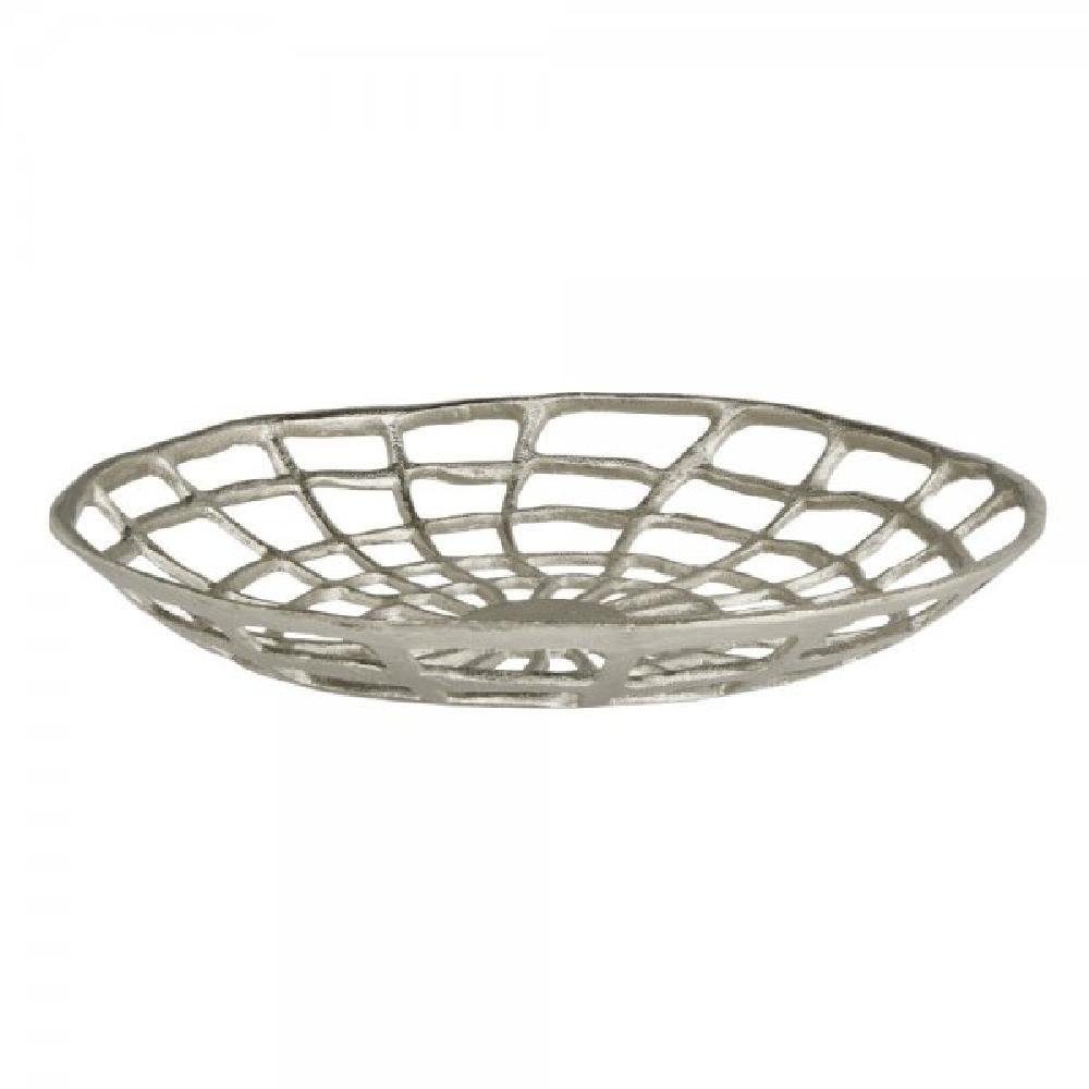 Servierschale Schale Aluminium Nickel (43cm)