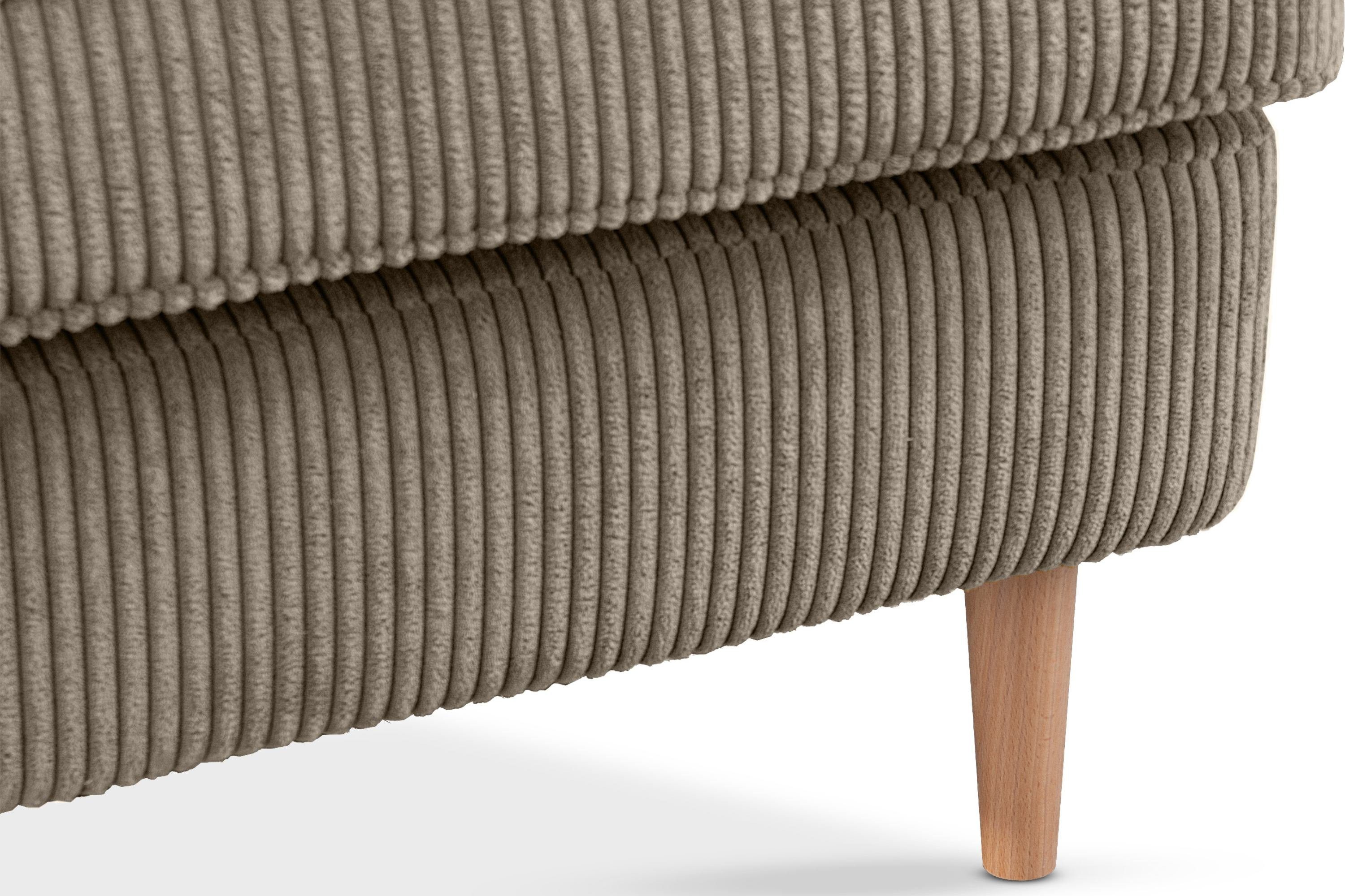 Füße, inklusive Kissen Sessel, hohe Ohrensessel zeitloses dekorativem Konsimo STRALIS Design,
