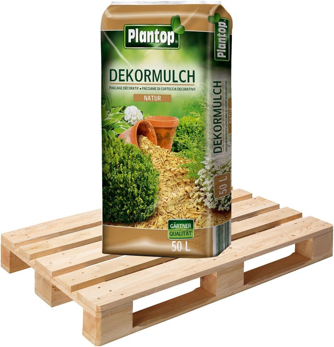 Plantop Rindenmulch Plantop Dekor Mulch natur 39 x 50l