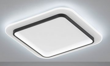 FISCHER & HONSEL LED Deckenleuchte Blithe, Dimmfunktion, LED fest integriert, Warmweiß