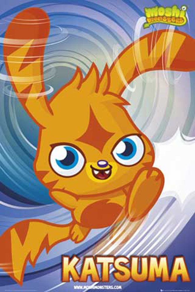 Poster Moshi Monsters - Poster - Katsuma