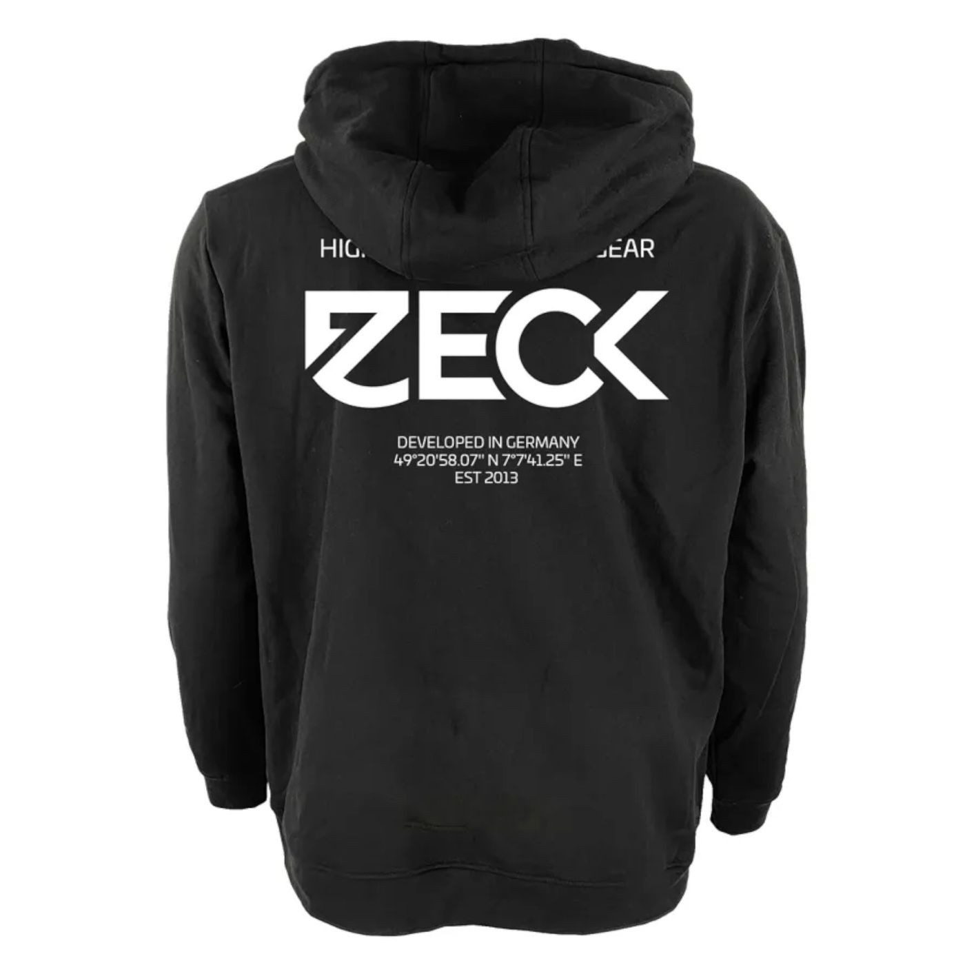 Zeck Fishing Kapuzenpullover Zeck ZECK Black Big Boy Hoodie - Angelpullover