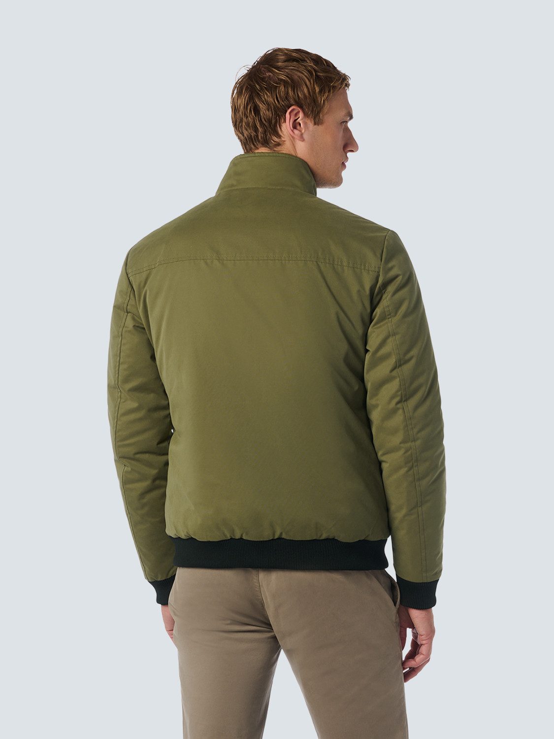 NO EXCESS Bomberjacke No Excess Kurze Steppjacke