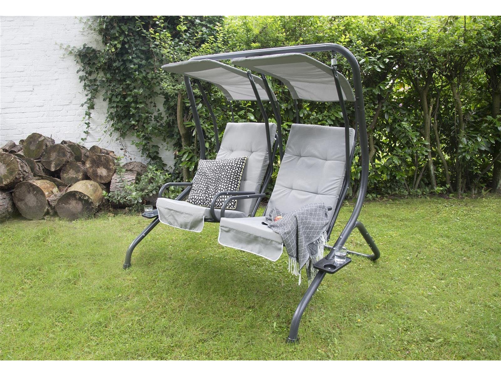 bellavista - Home&Garden® Hollywoodschaukel 2-Sitzer, getrennte günstig online kaufen