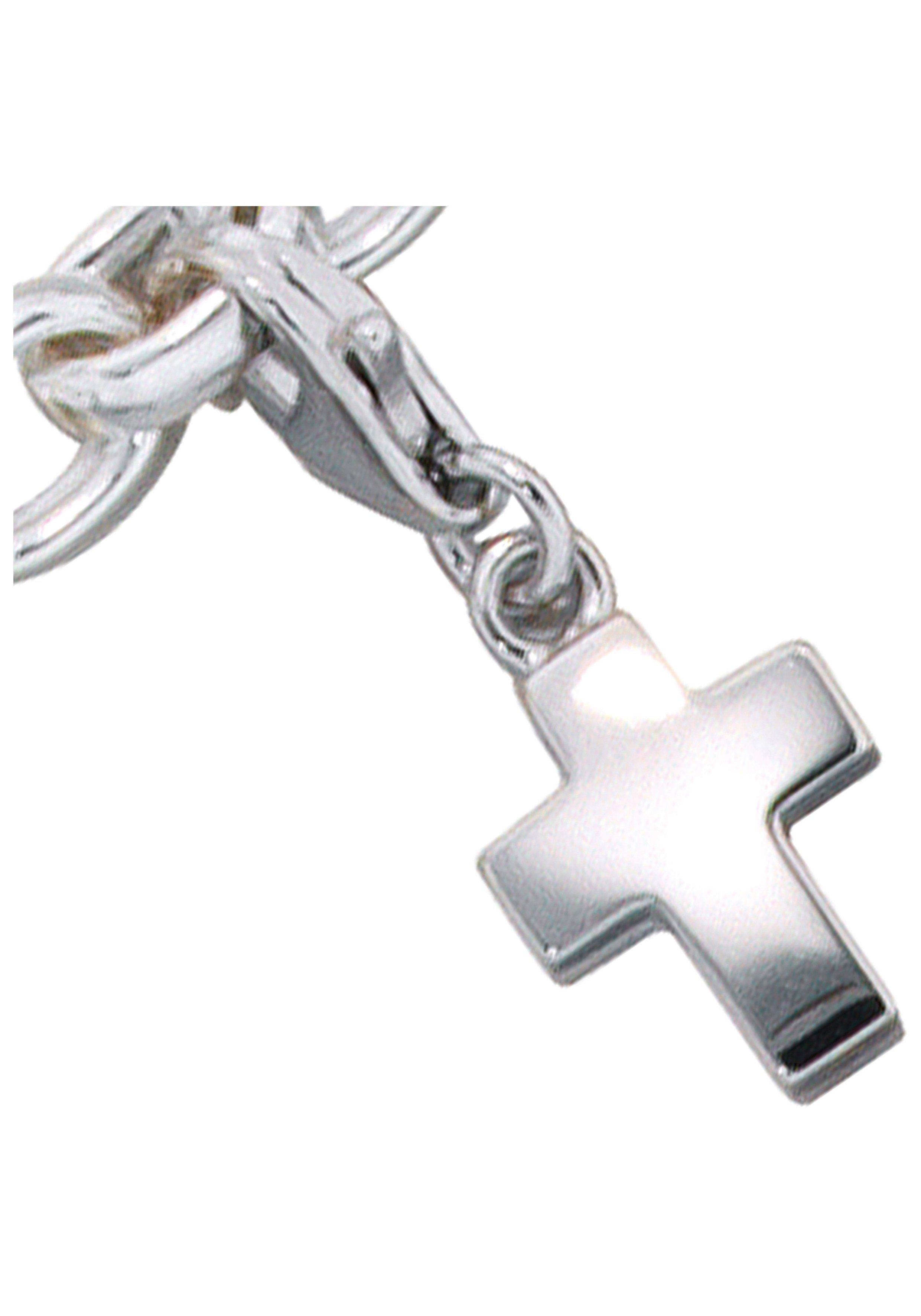 JOBO Charm Kreuz Kreuz, 925 Silber