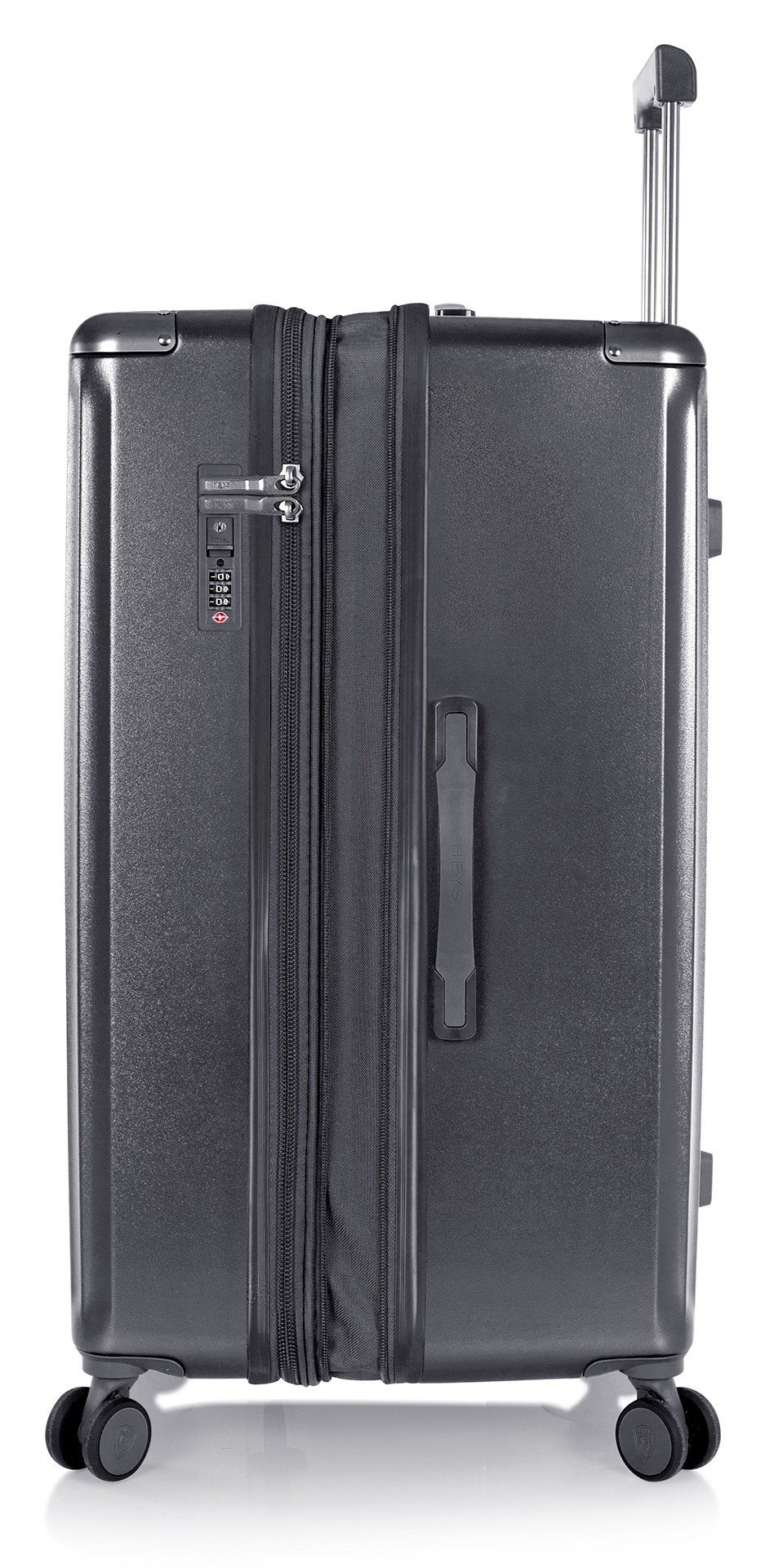 Heys Hartschalen-Trolley Luxe, in verschiedenen Farben und Größen, 4 Rollen, Heys Hartschalen-Koffer Volumenerweiterung