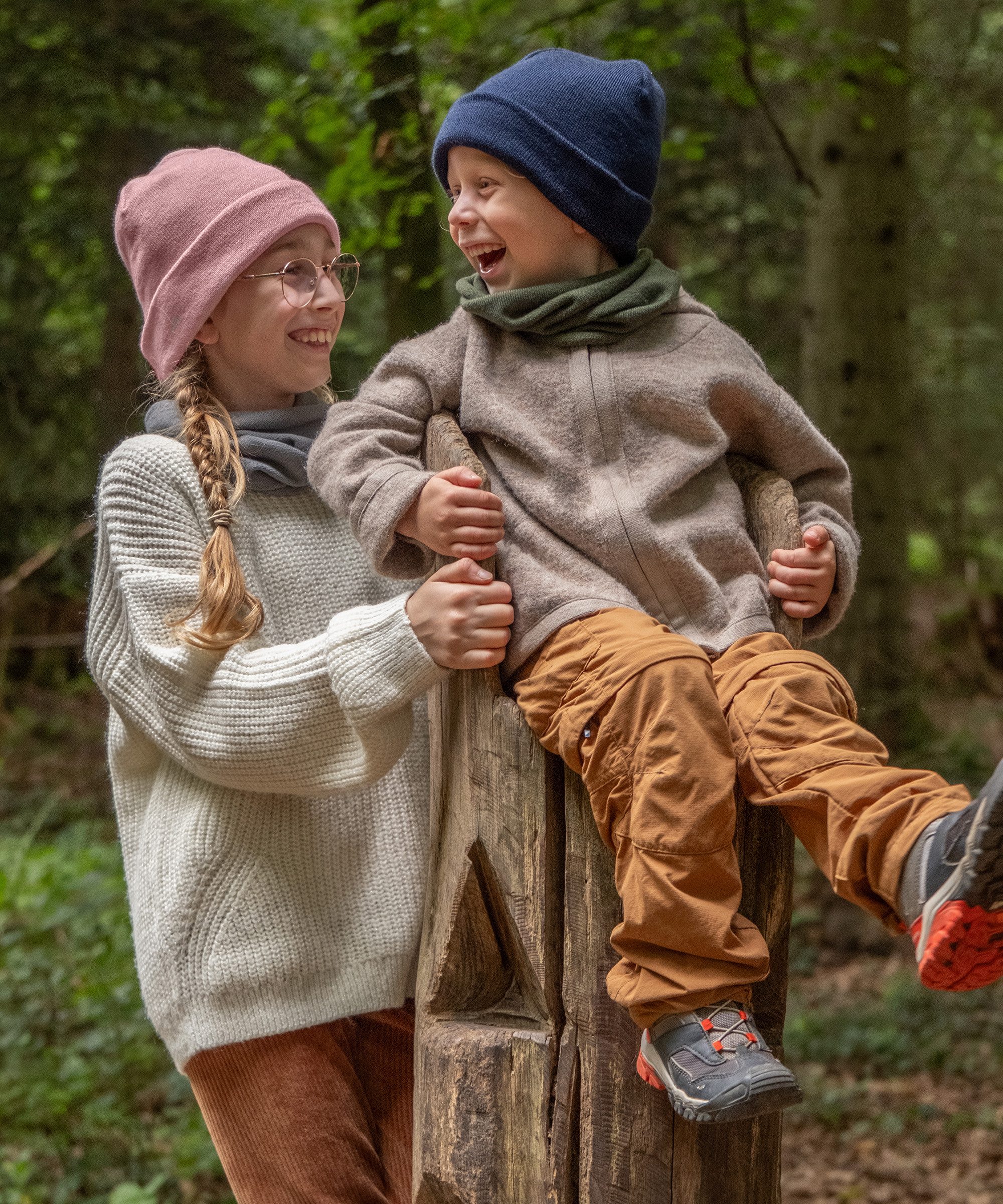 Ehrenkind Strickschal Schlauchschal für Kinder, aus Merino Schurwolle, (Feinstrick), Made in Germany
