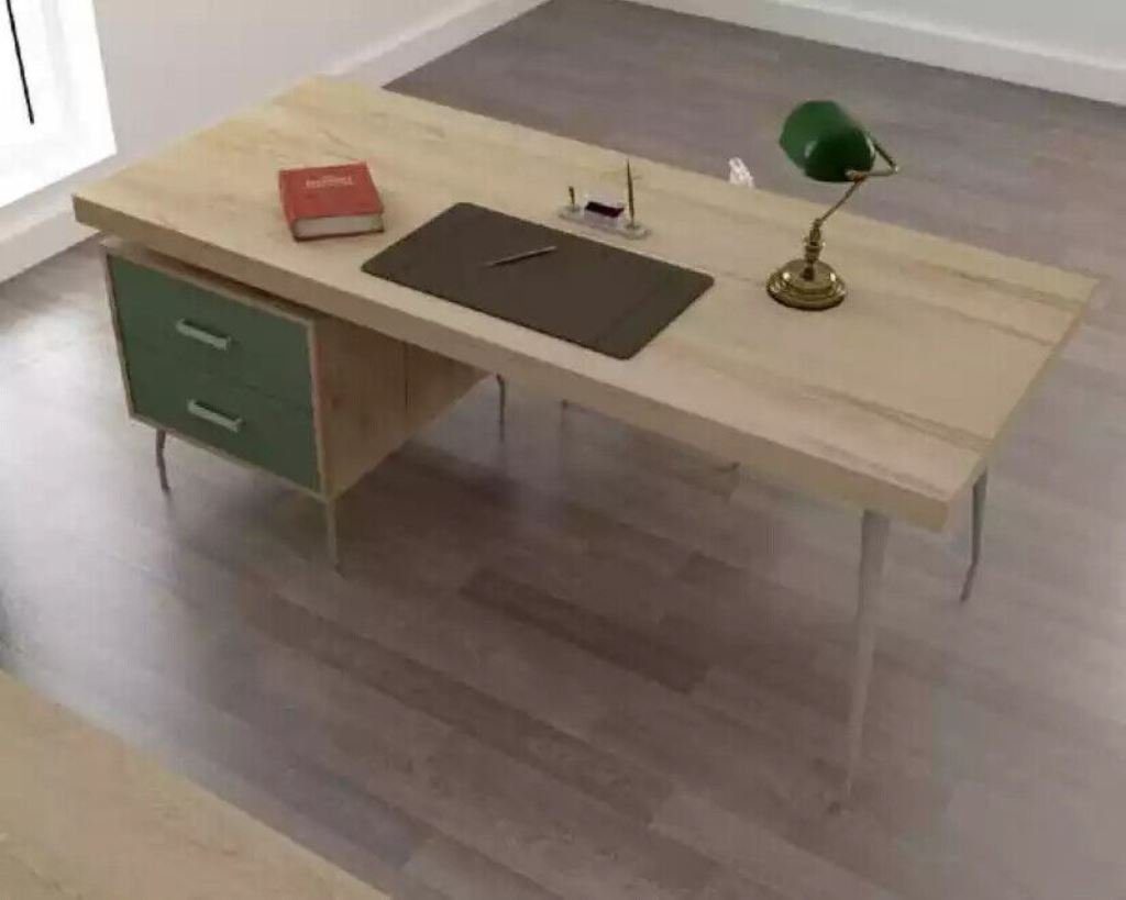 JVmoebel Schreibtisch Designer braun Luxus Schreibtisch Büromöbel Holz Tische neu (1-St., Schreibtisch) | Jugendschreibtische