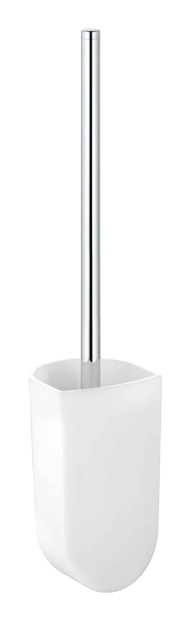 Keuco WC-Garnitur Elegance, Toilettenbürstengarnitur mit Echtkristall-Einsatz - Verchromt