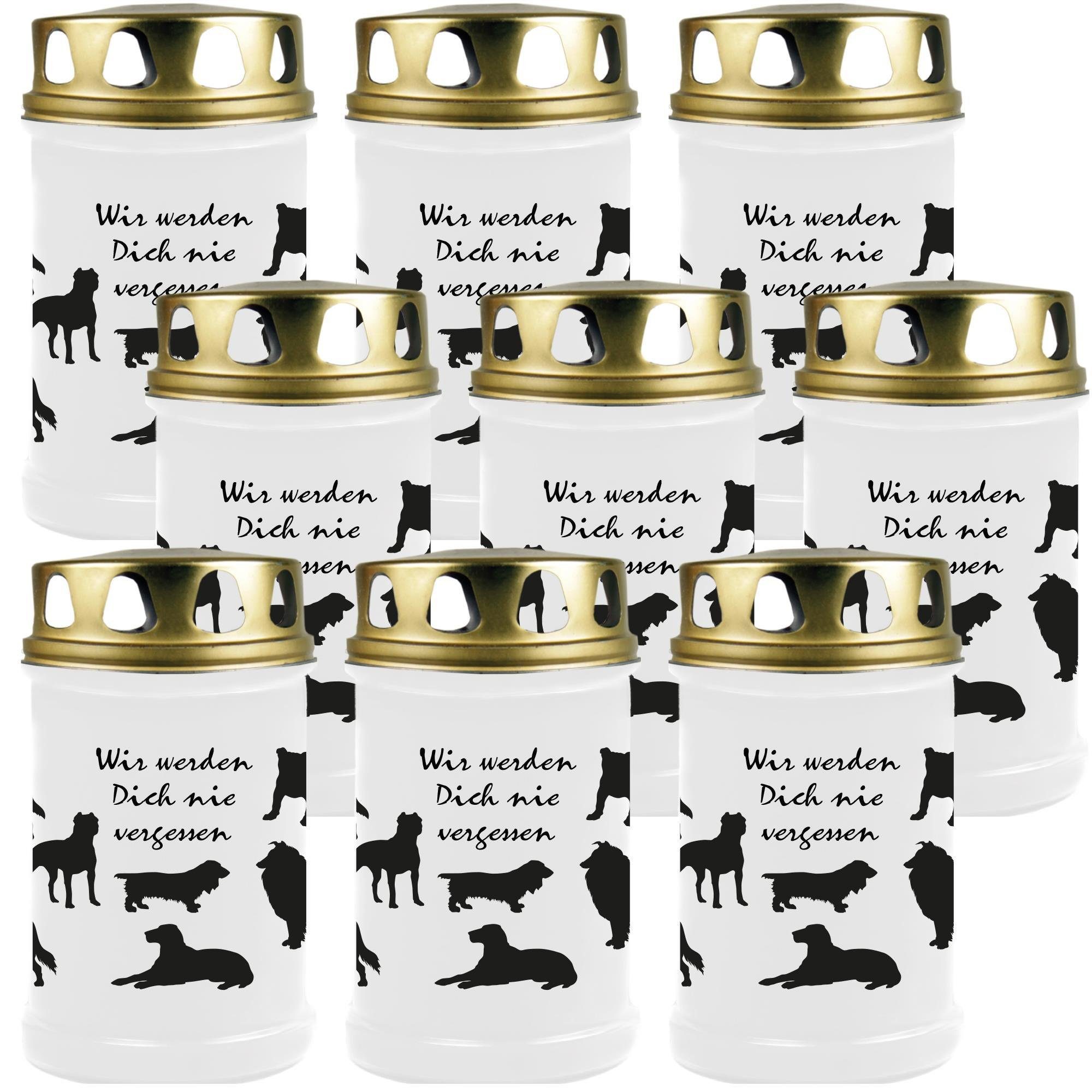 HS Candle Grabkerze GK-04254 (9-tlg), Grabkerze günstig online kaufen