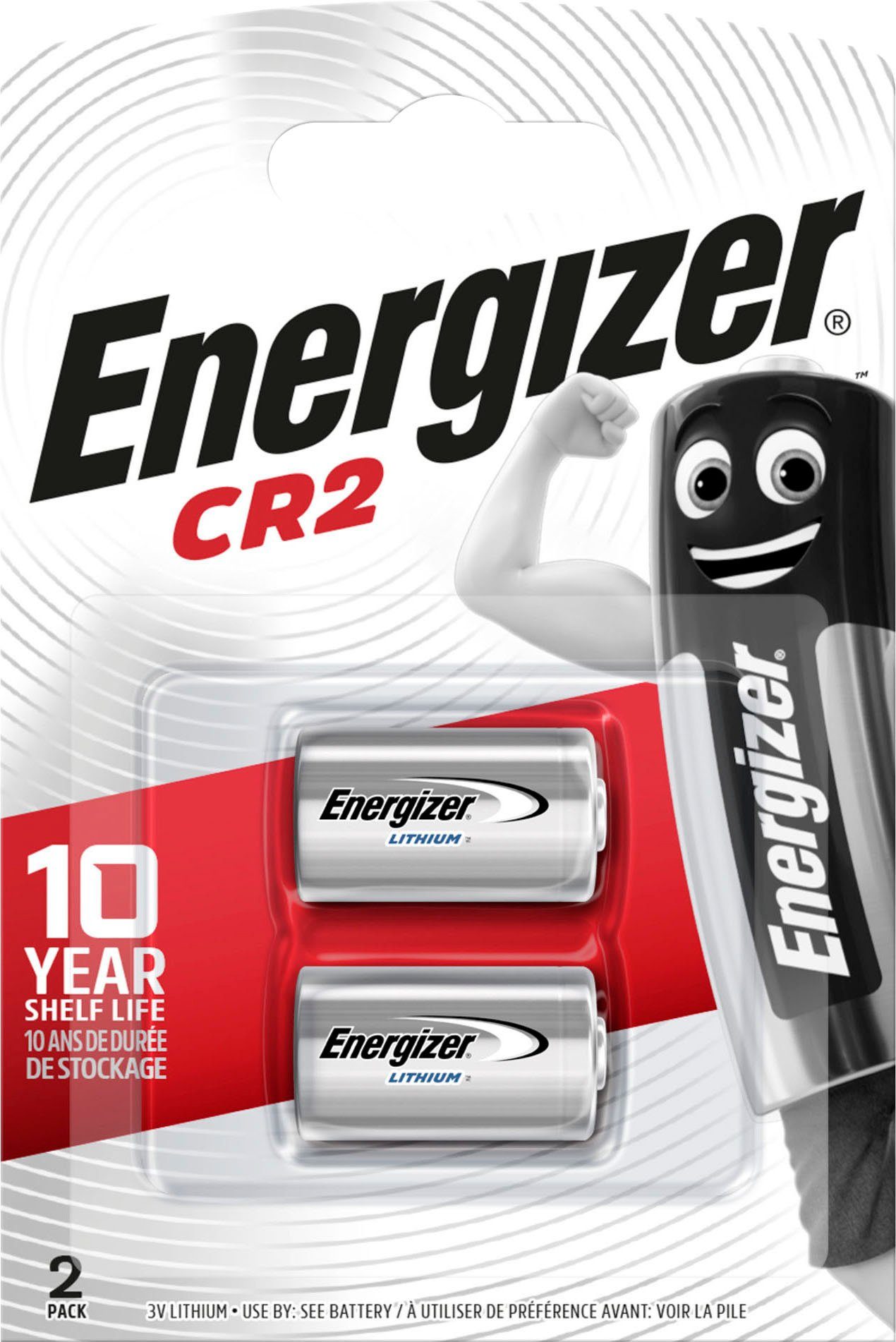 Energizer 2er Foto 2 St) Batterie, V, Pack CR2 (3 Lithium