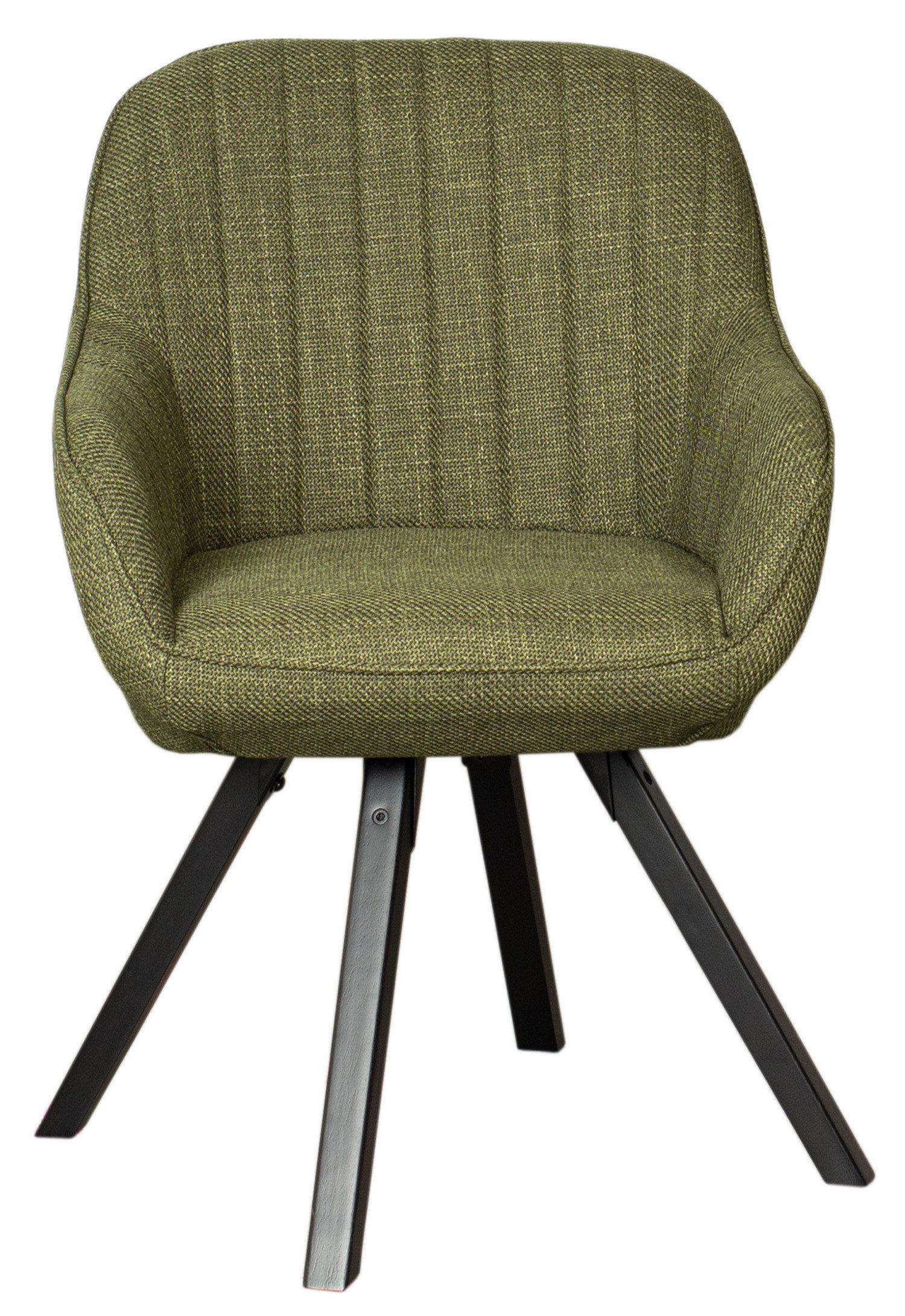 MR.DEKO Esszimmerstuhl Matera drehbarer Polsterstuhl mit Armlehnen (1 St), günstig online kaufen