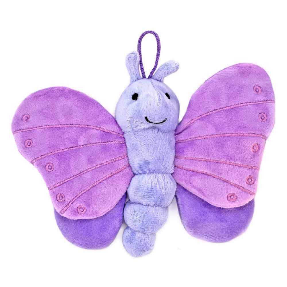 Landahl & Baumann Kuscheltier Schmetterling Kuscheltier mit Schlaufe - ca. 15 cm (1-St)