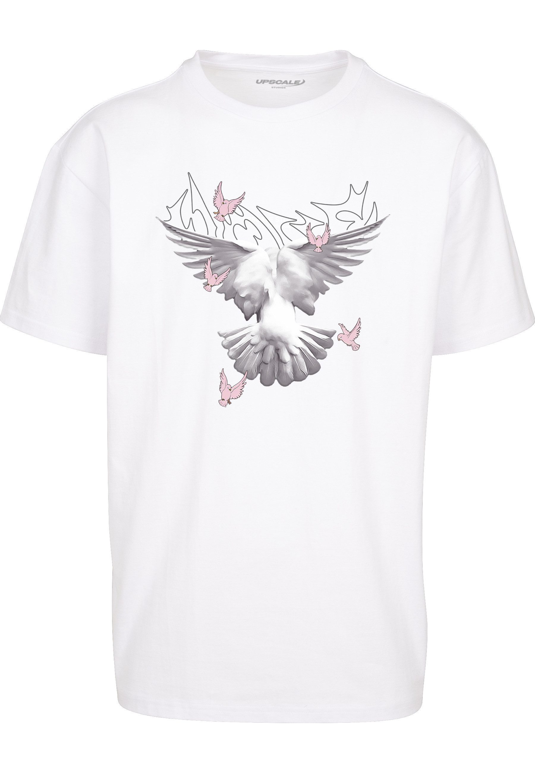 T-Shirt Upscale by Mister Tee Doves Oversize Tee