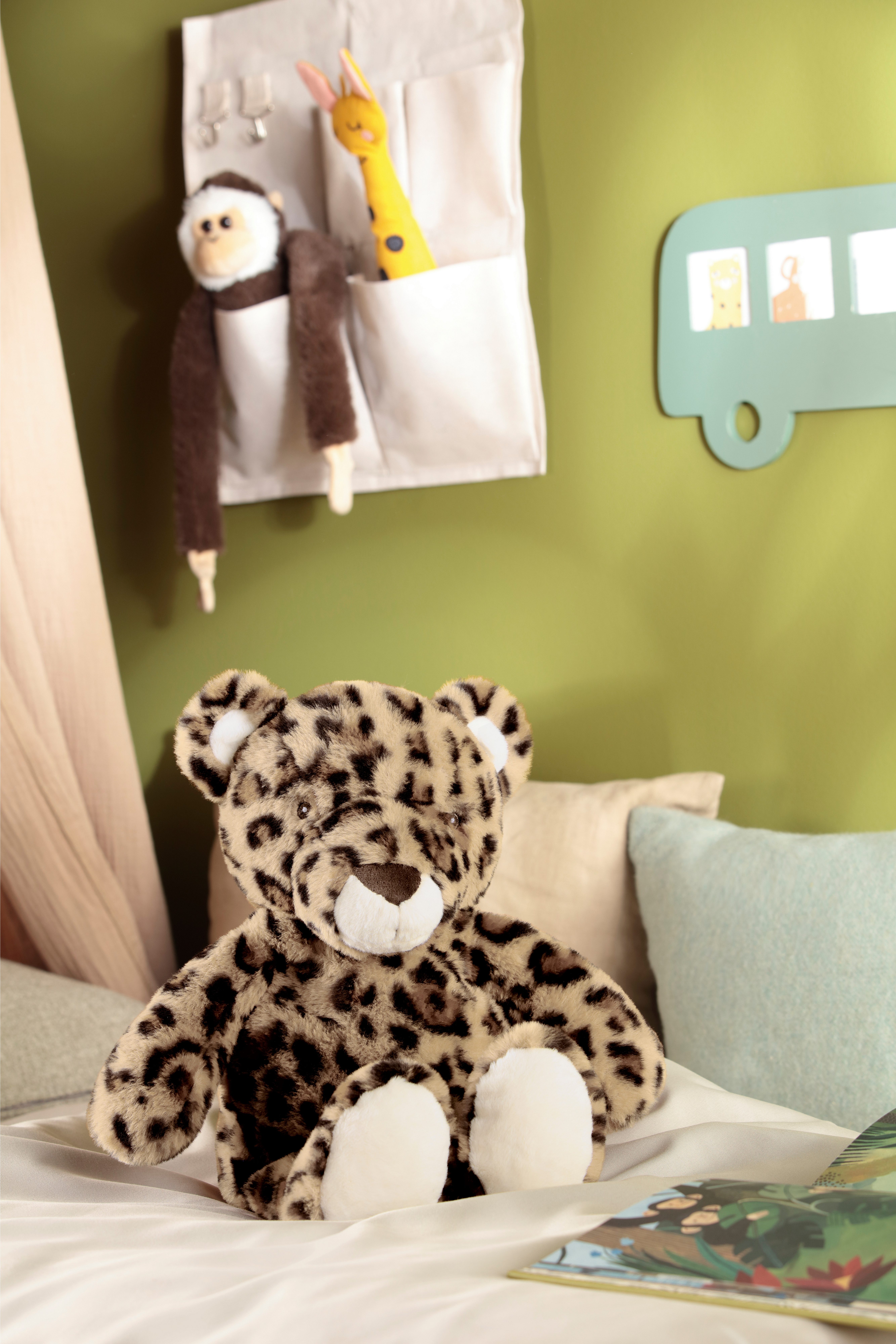 Babydecke Set Kuschetier mit Decke, Biederlack, Cleo, 75 x 100