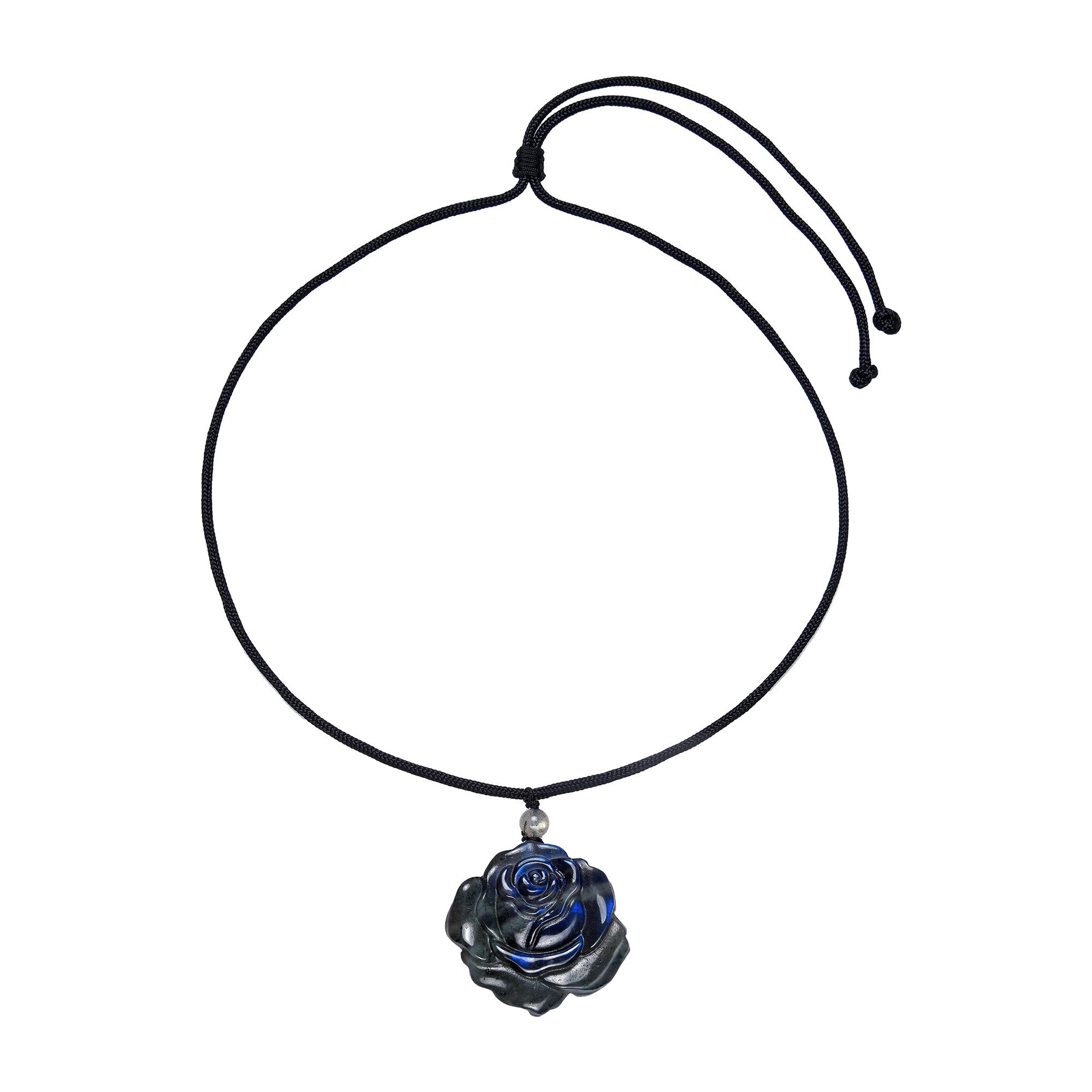 Cavill Collier Cavill Labradorit 68,2 ct Fancy-Schliff Rose Anhänger verste günstig online kaufen