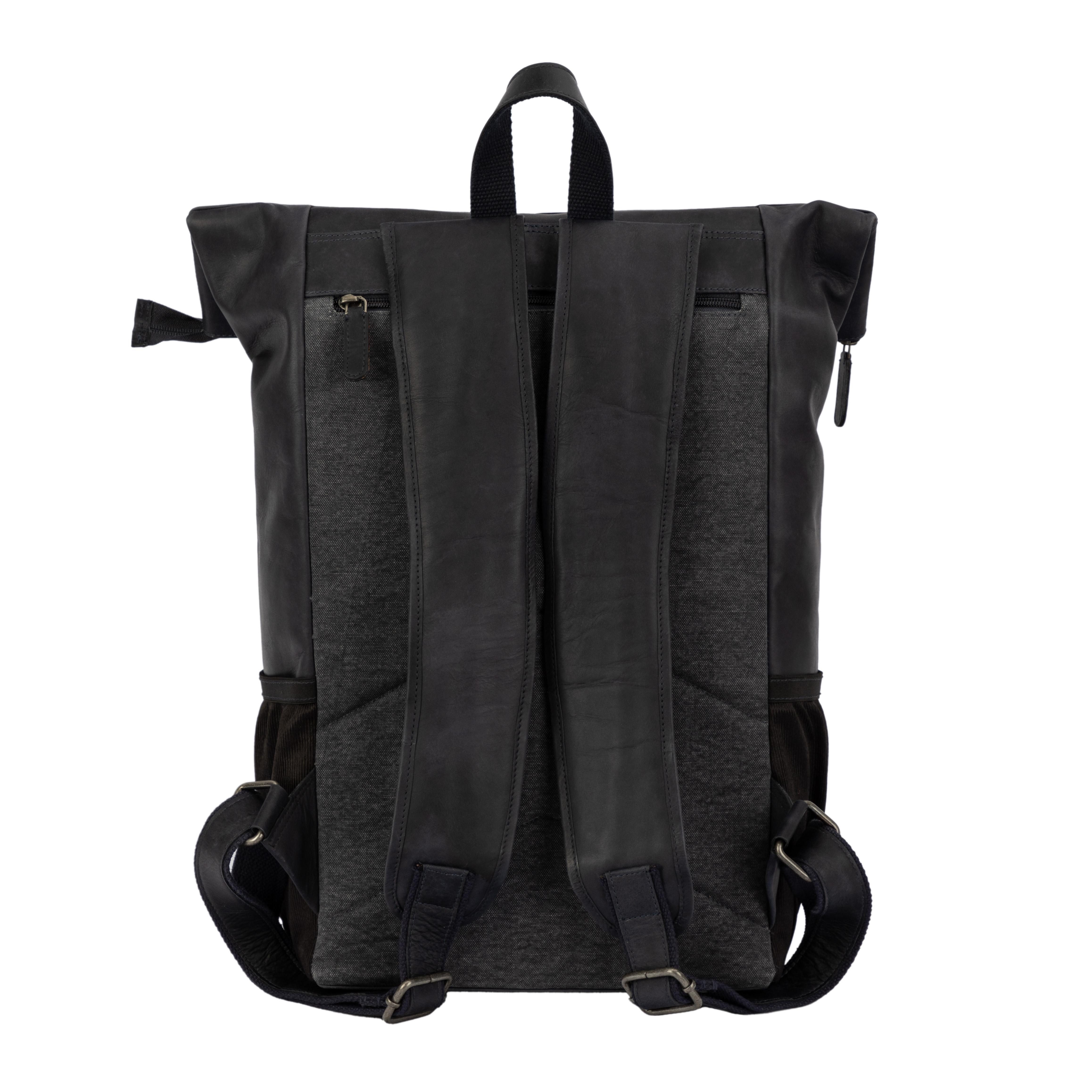 El Puente Cityrucksack Rucksack "Schiefer", Handmade, Handmade