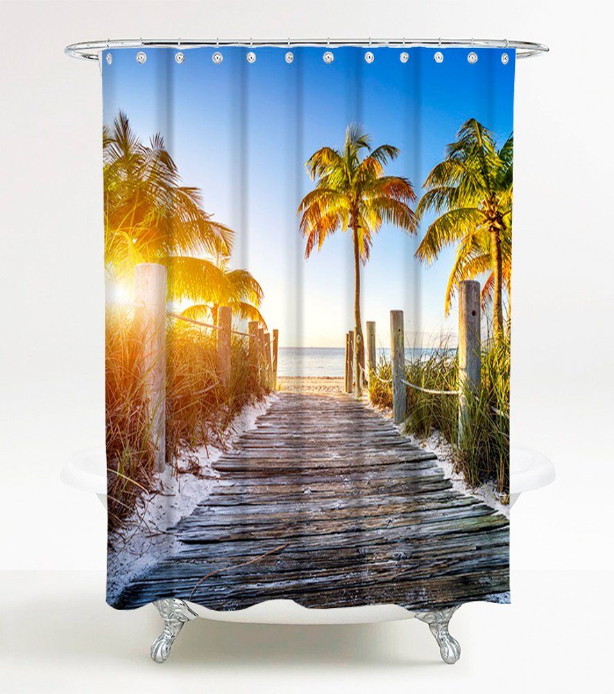 Sanilo Duschvorhang Fort Lauderdale Breite 180 cm, Höhe 200 cm