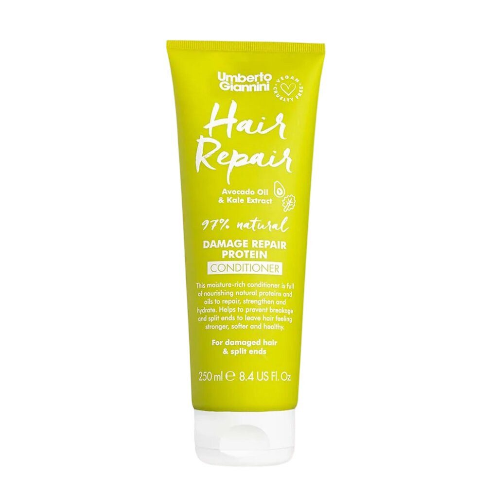 Umberto Giannini Haarpflege-Set Haarreparatur, vegan/tierversuchsfrei, Haarspülung, reparierend