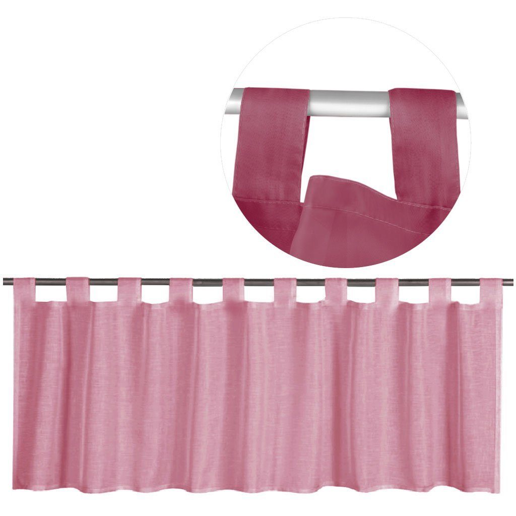 Bestgoodies Vorhang, Schlaufen (1 St), transparent, günstig online kaufen