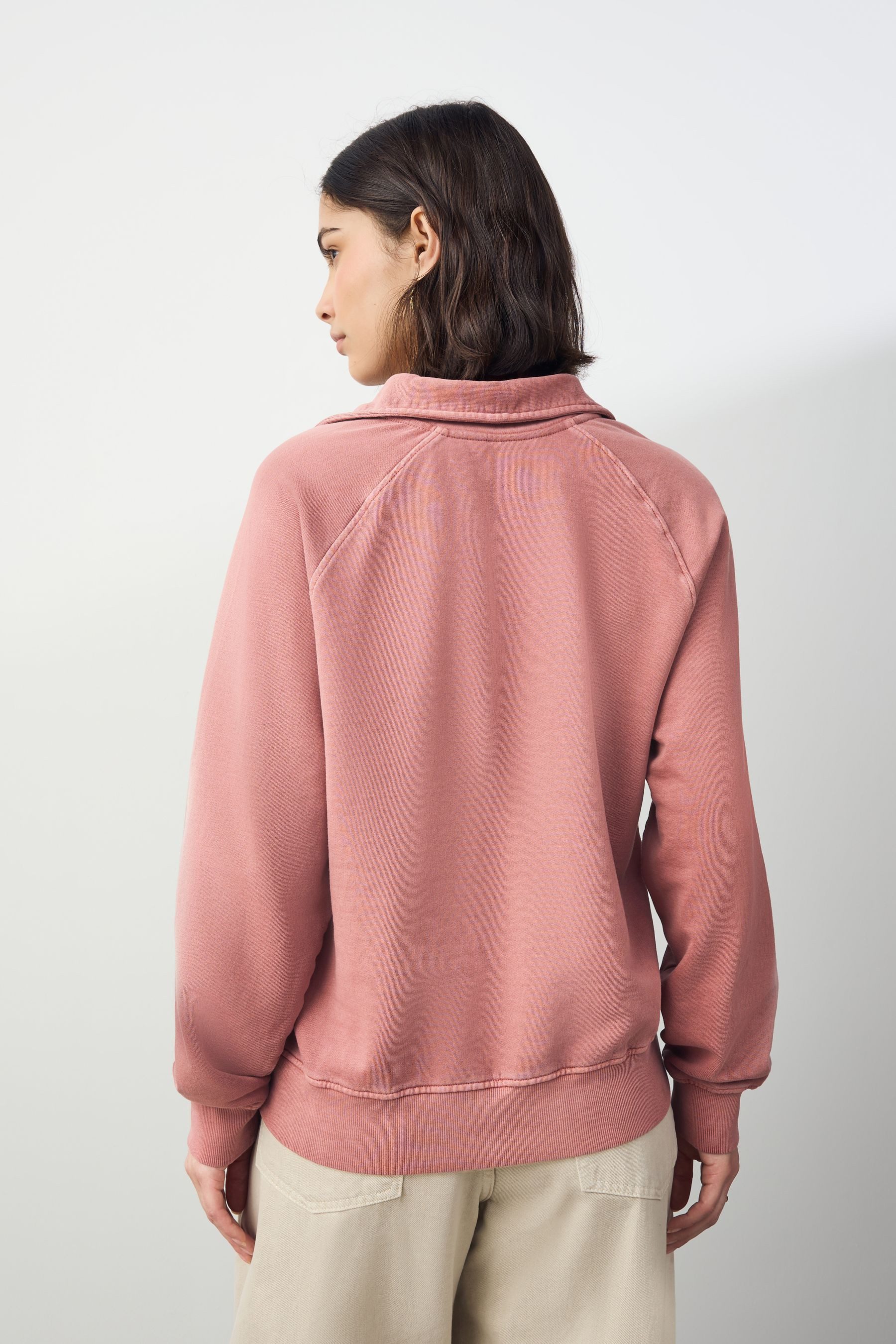 Next Sweater Langärmeliger Rugby-Pullover mit Polokragen günstig online kaufen