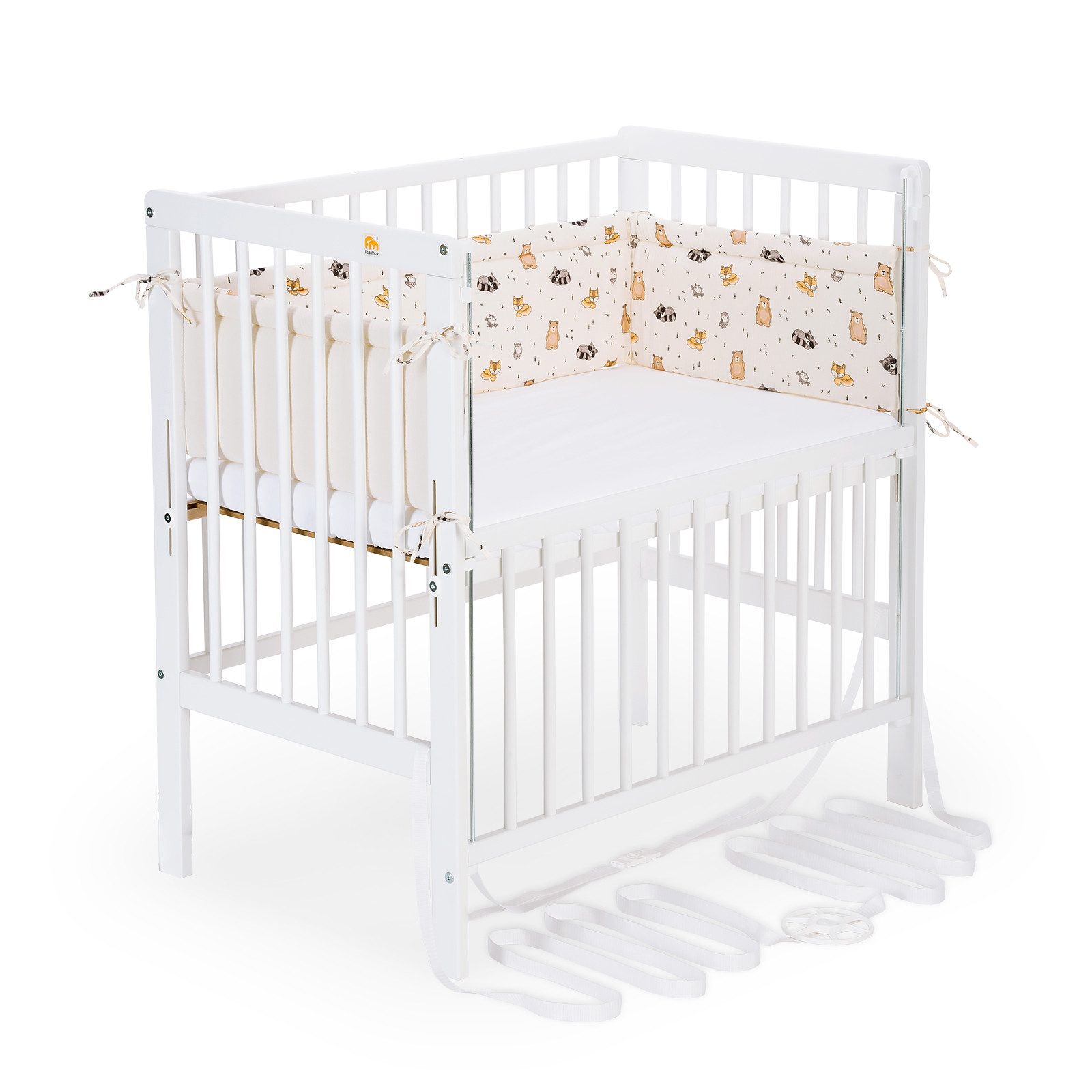 FabiMax Beistellbett Flex weiß, 2in1, Beistellbett günstig online kaufen