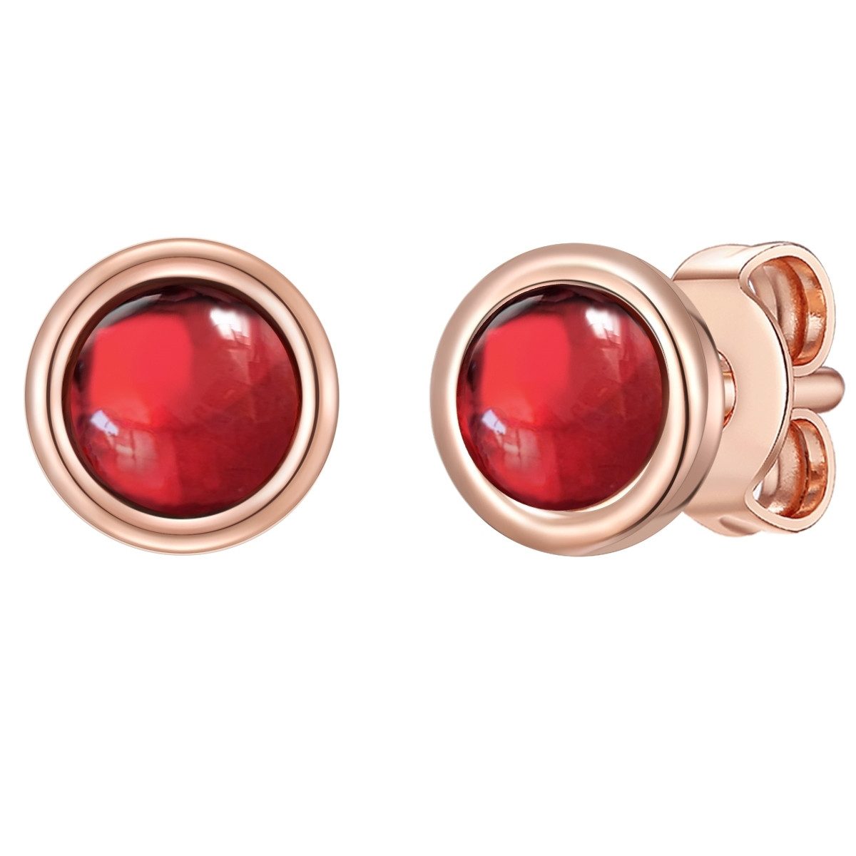 Glanzstücke München Paar Ohrstecker Set: G831 (2-tlg), mit Granat günstig online kaufen