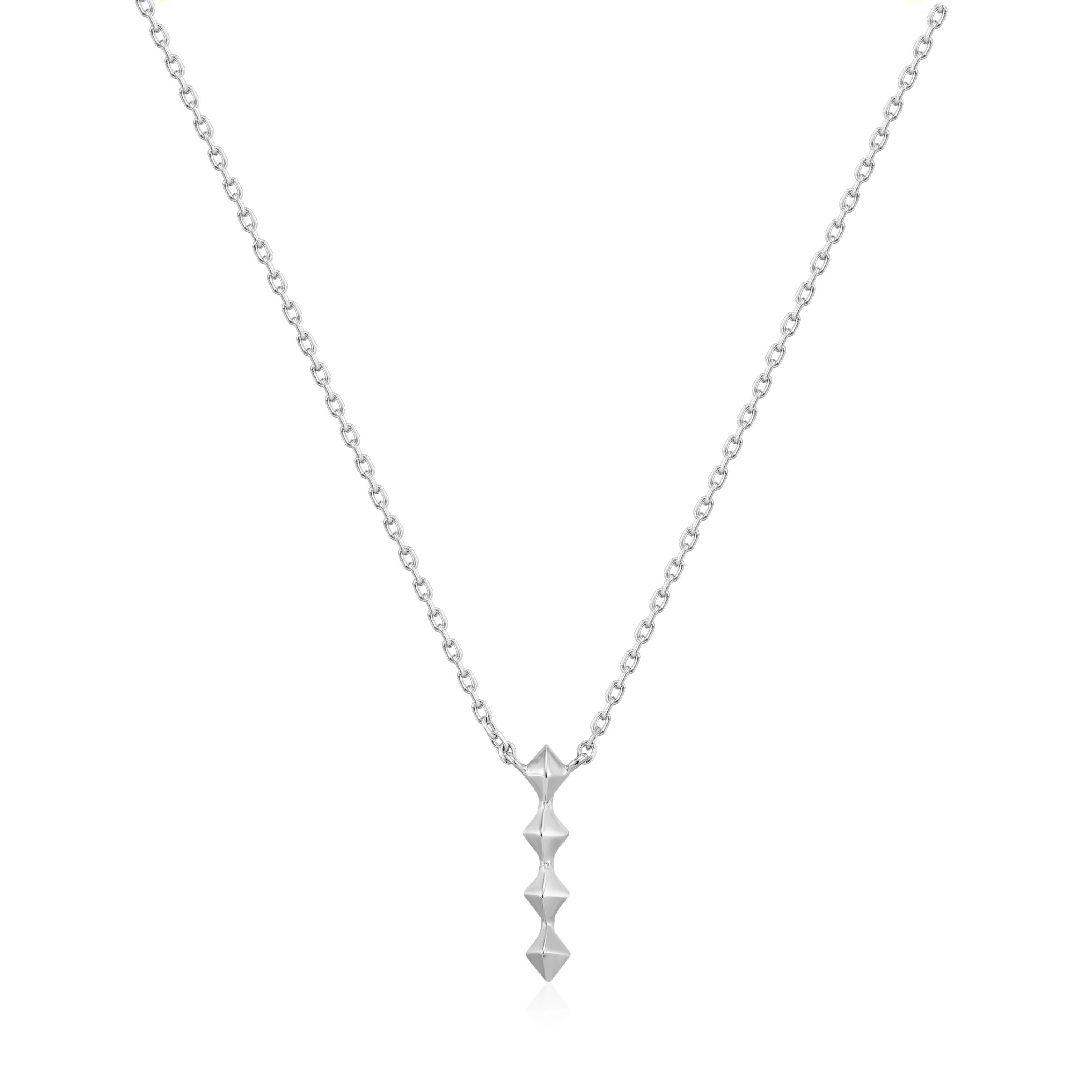 Ania Haie Kette mit Anhänger Spike it up 925er Sterlingsilber