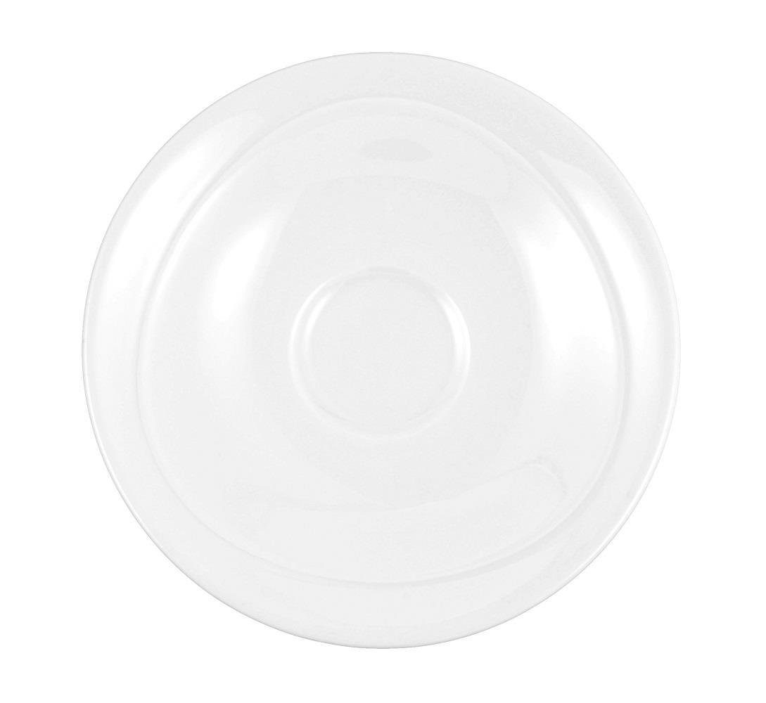 Seltmann Weiden Espressotasse Seltmann Weiden Trio weiß Kombi-Untertasse 13,5 cm, Porzellan
