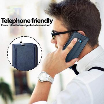 CoolGadget Handyhülle Book Case Elegance Tasche für Samsung Galaxy S10e 5,8 Zoll, Hülle Magnet Klapphülle Flip Case für Samsung Galaxy S10e Schutzhülle