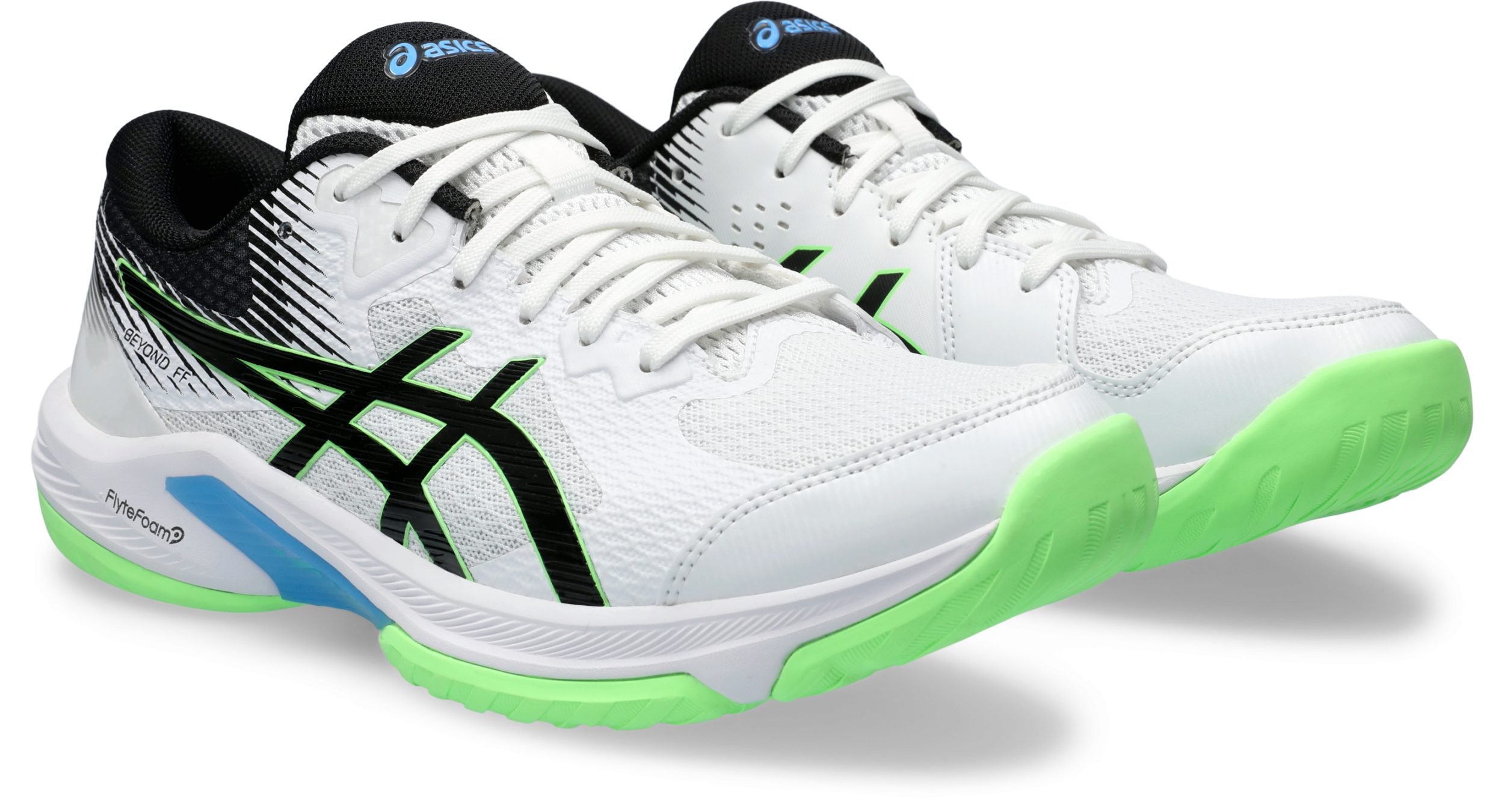 Asics BEYOND FF WHITE/CLASSIC RED Indoorschuh günstig online kaufen