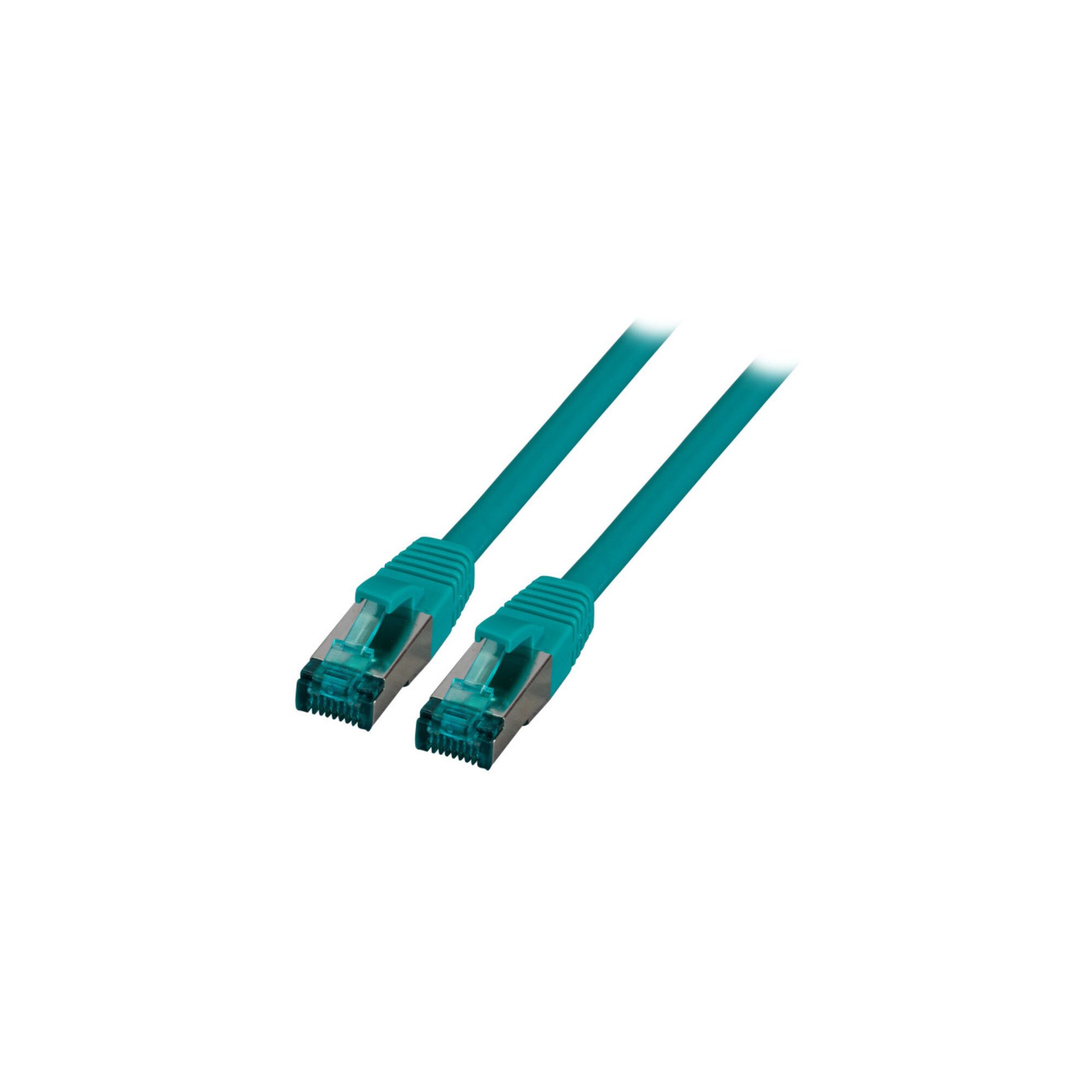 EFB EFB-Elektronik Patchkabel Cat.6A S/FTP RJ45 EC6000A 0.25m gn X-Link Lade-und Datenkabel