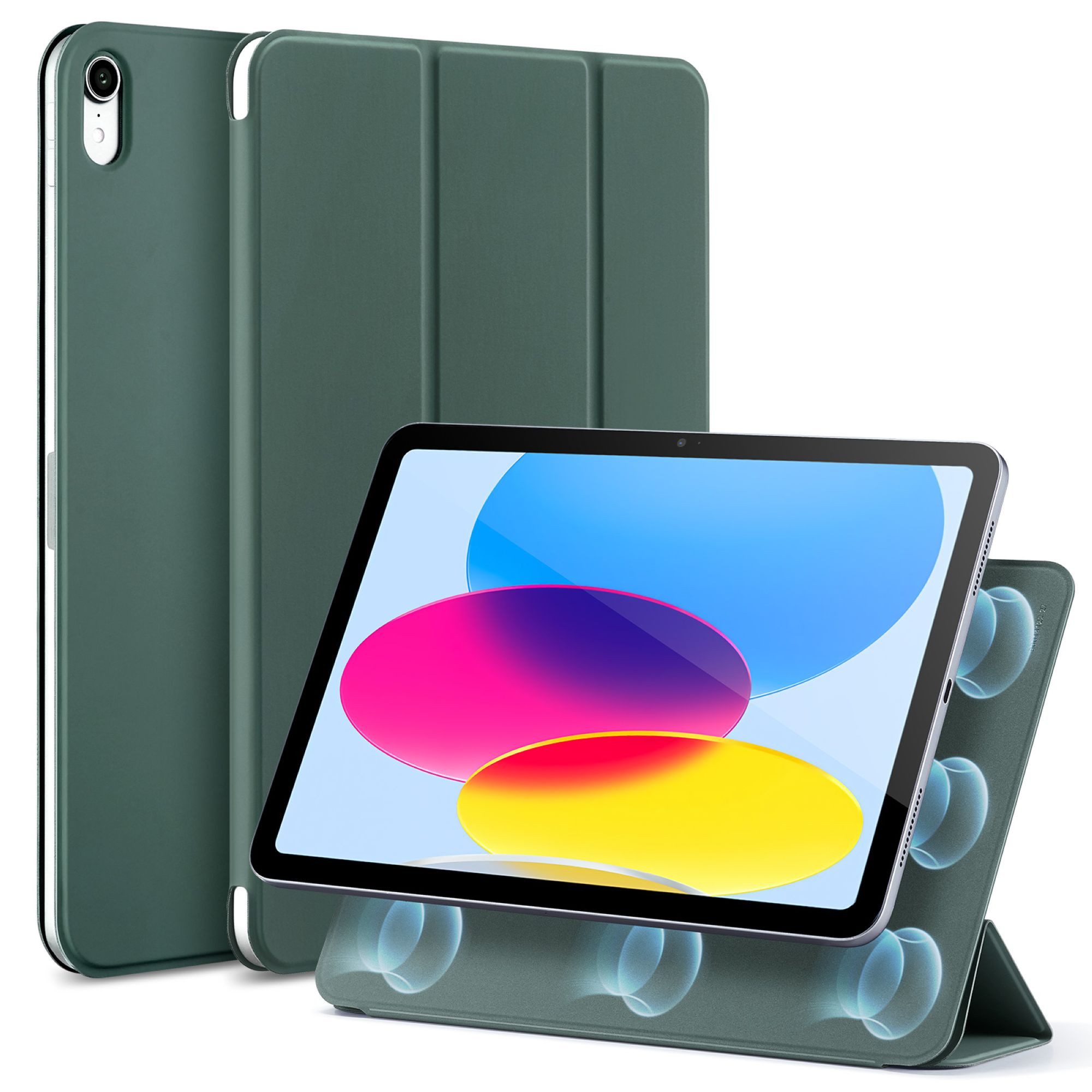 ESR Handyhülle Rebound Magnetic Case für das iPad 11" (2025) / iPad 10,9" (2022), Starker Magnet, zwei Standmodi, glatt und griffig