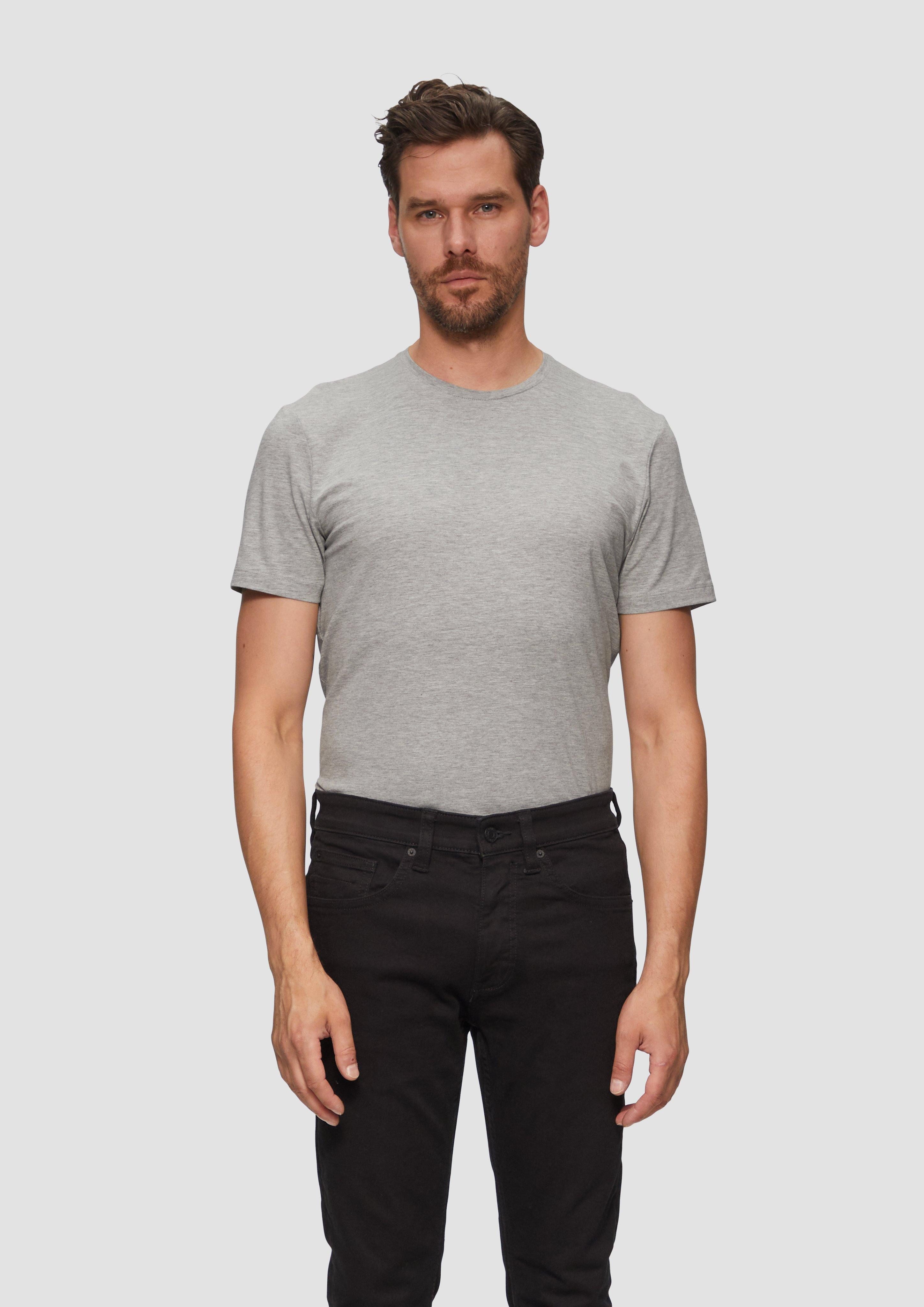 s.Oliver BLACK LABEL Kurzarmshirt T-Shirt aus günstig online kaufen