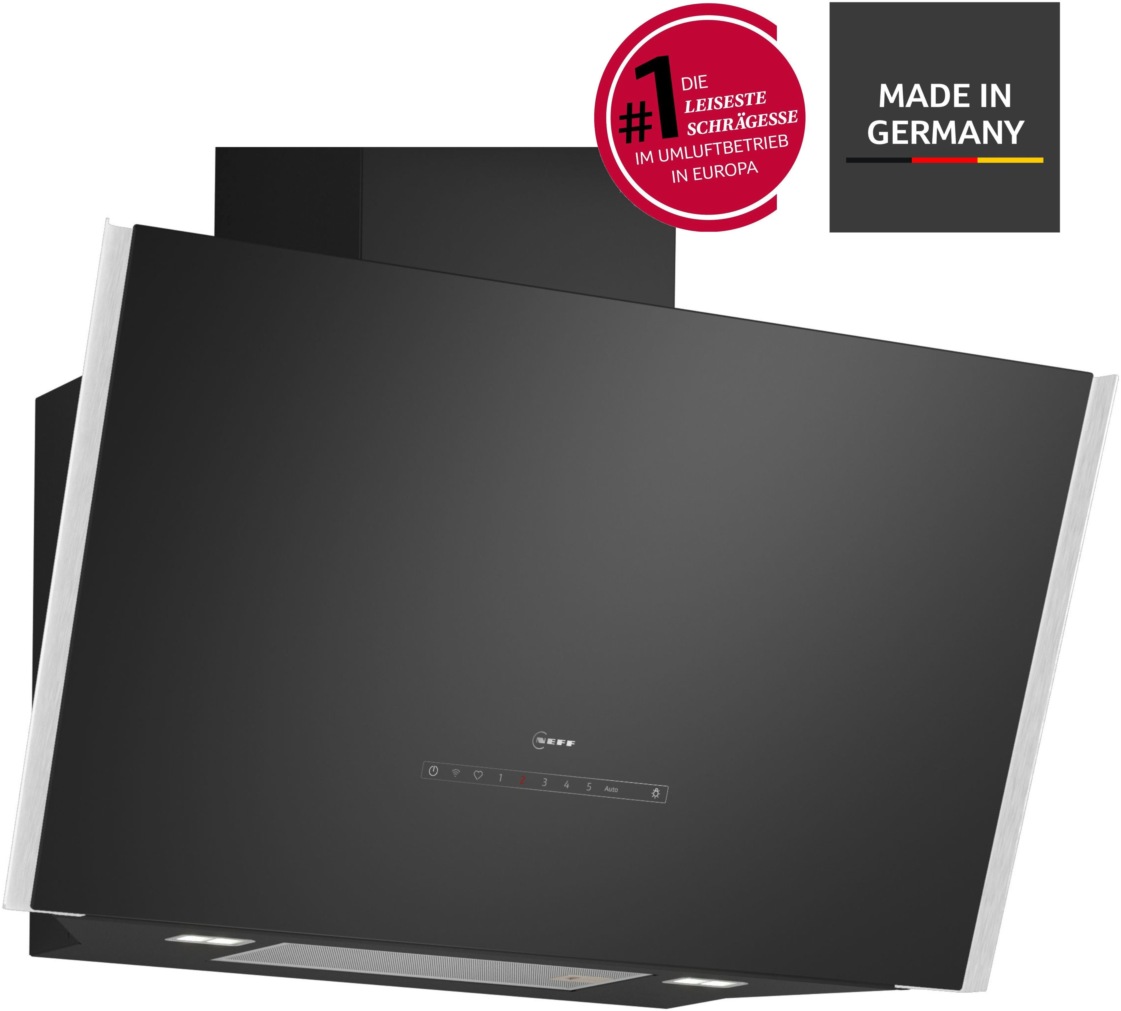 NEFF Kopffreihaube D98IPT2S0 Serie N 90 D98IPT2S0, Geräuscharme Küche dank Efficient Drive Motortechnologie