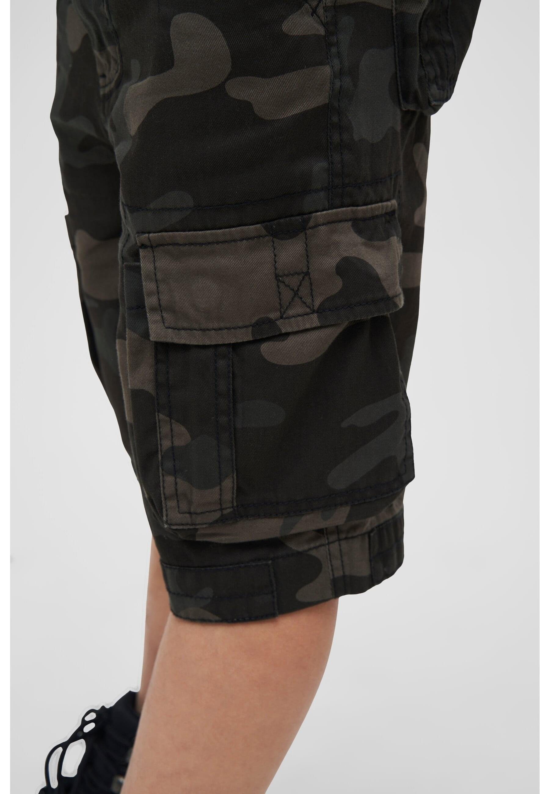 BDU Stoffhose Unisex Ripstop Shorts Brandit Kids (1-tlg) darkcamo